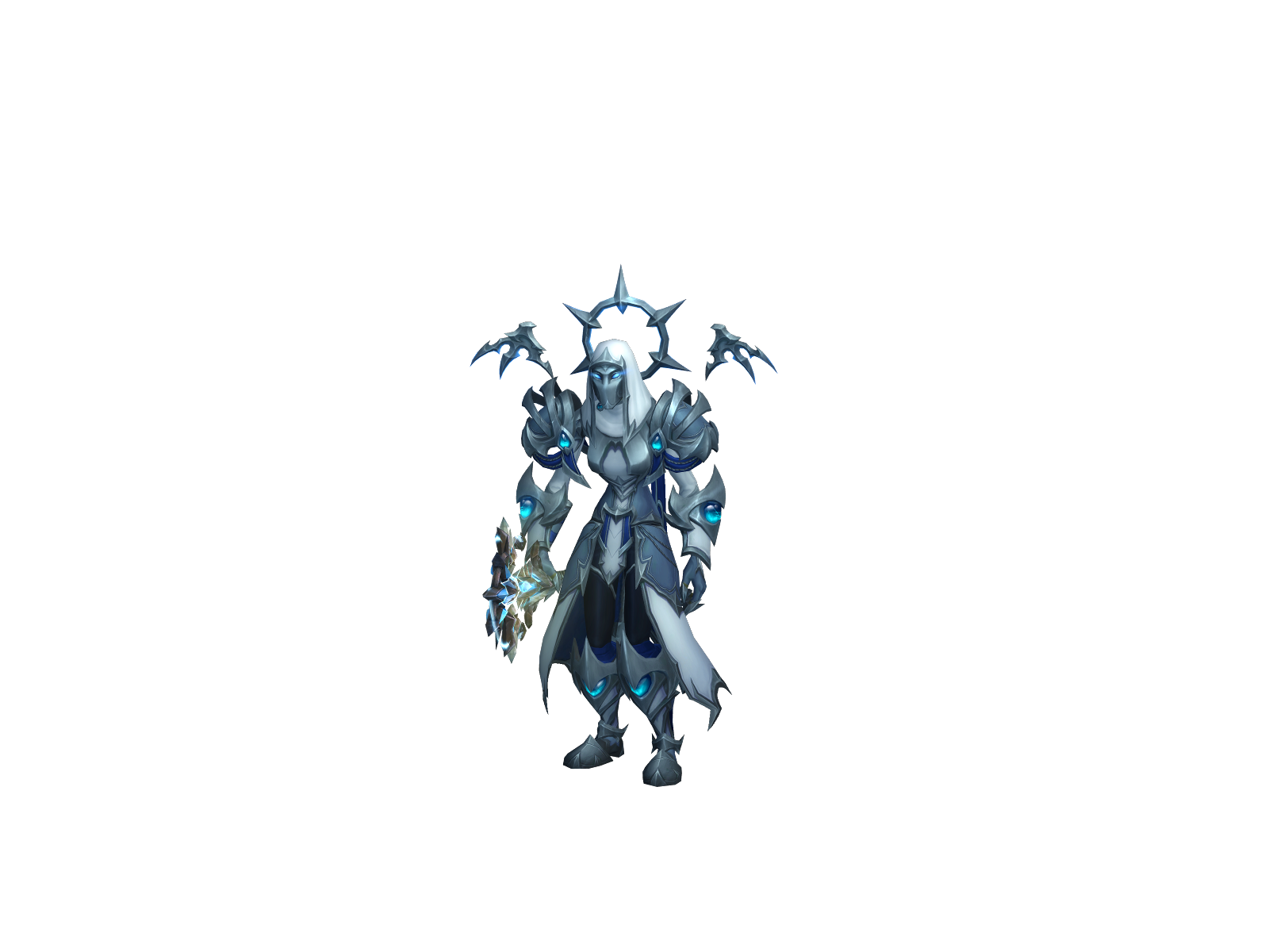 Blazingad 3D character render
