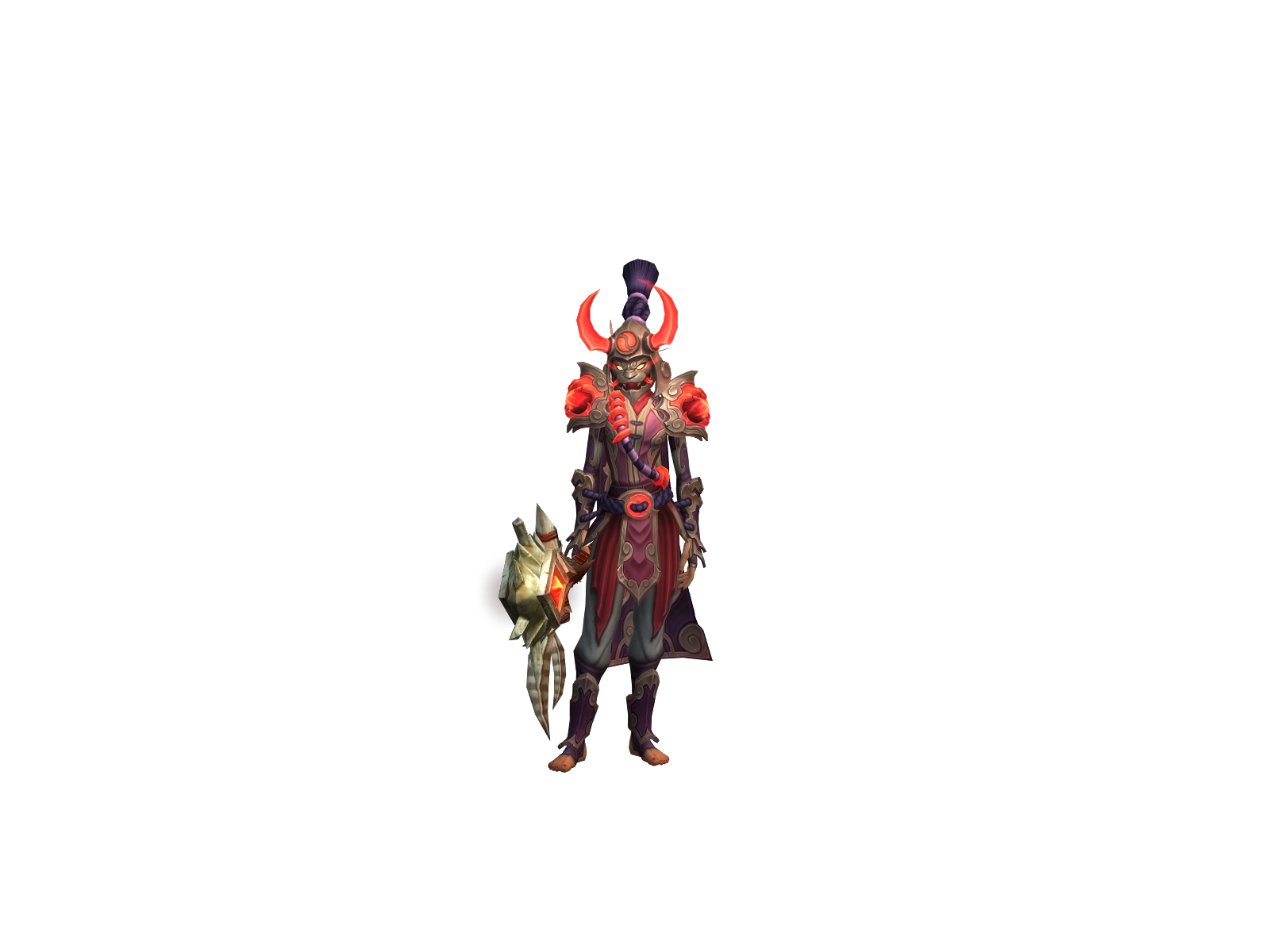 Orrya 3D character render