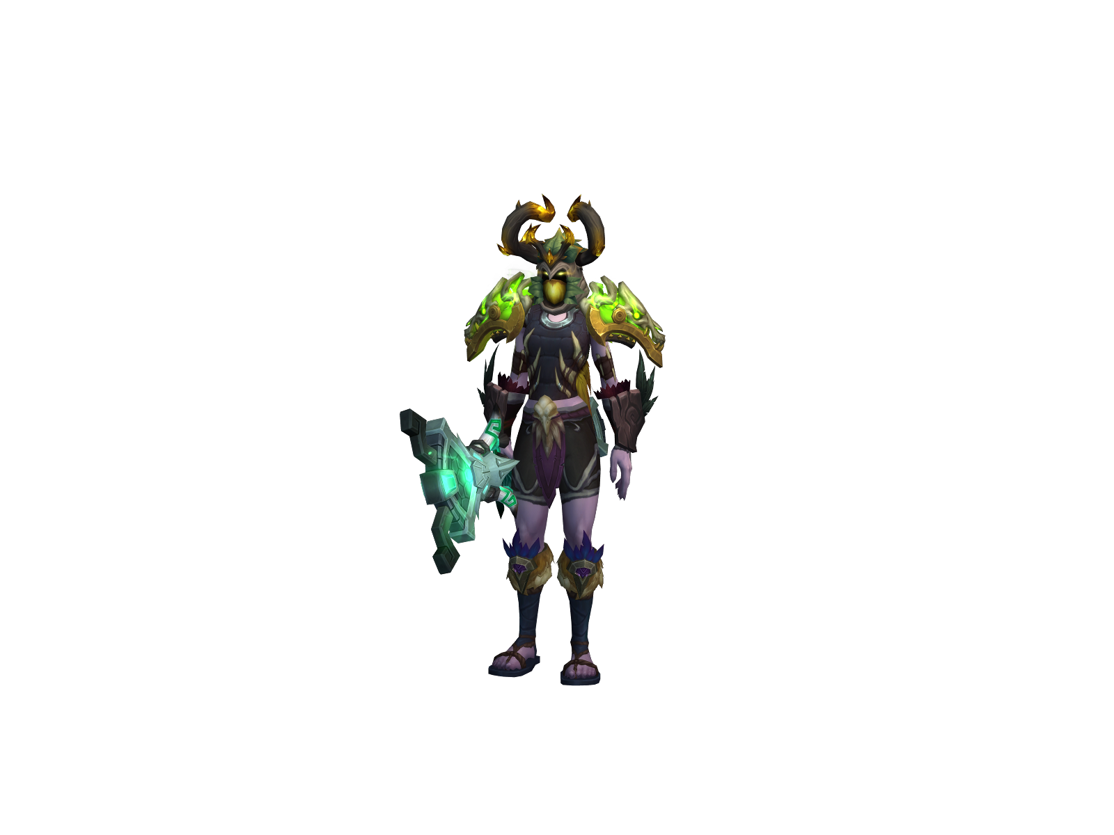 Ziah 3D character render