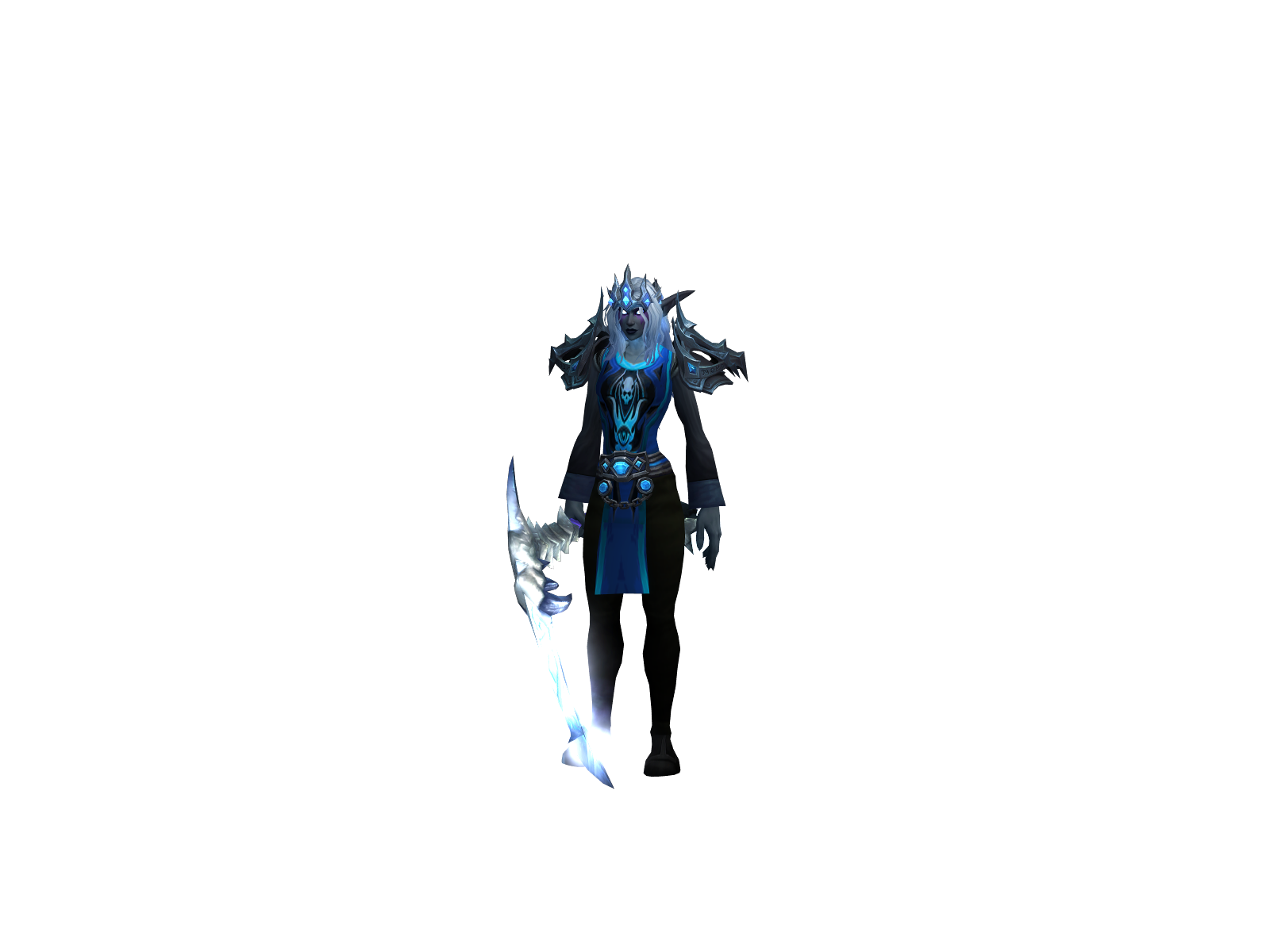 Uxray 3D character render