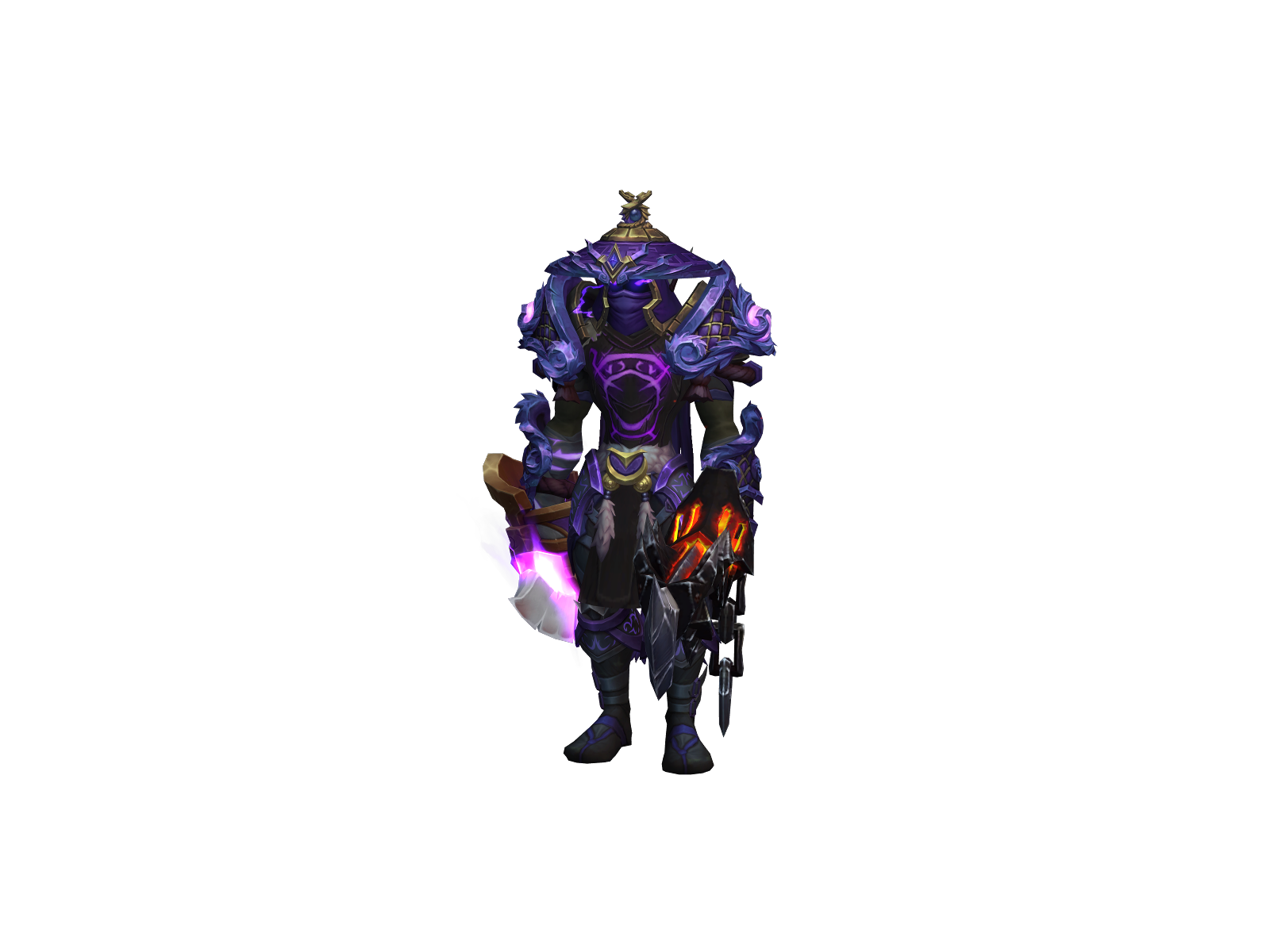 Mwwraf 3D character render