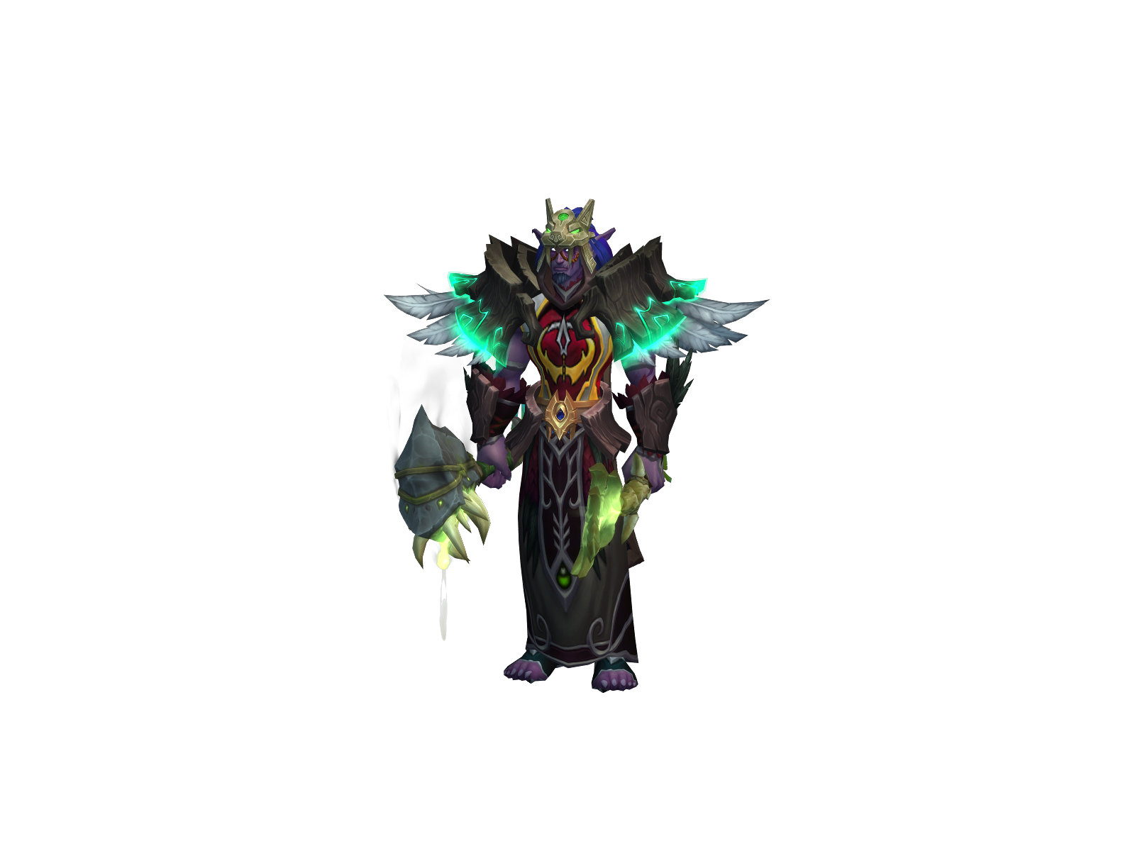 Dievers 3D character render