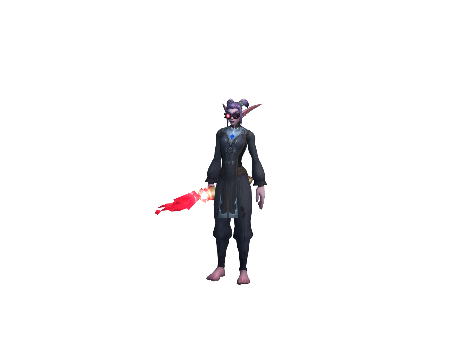 water 3D character render