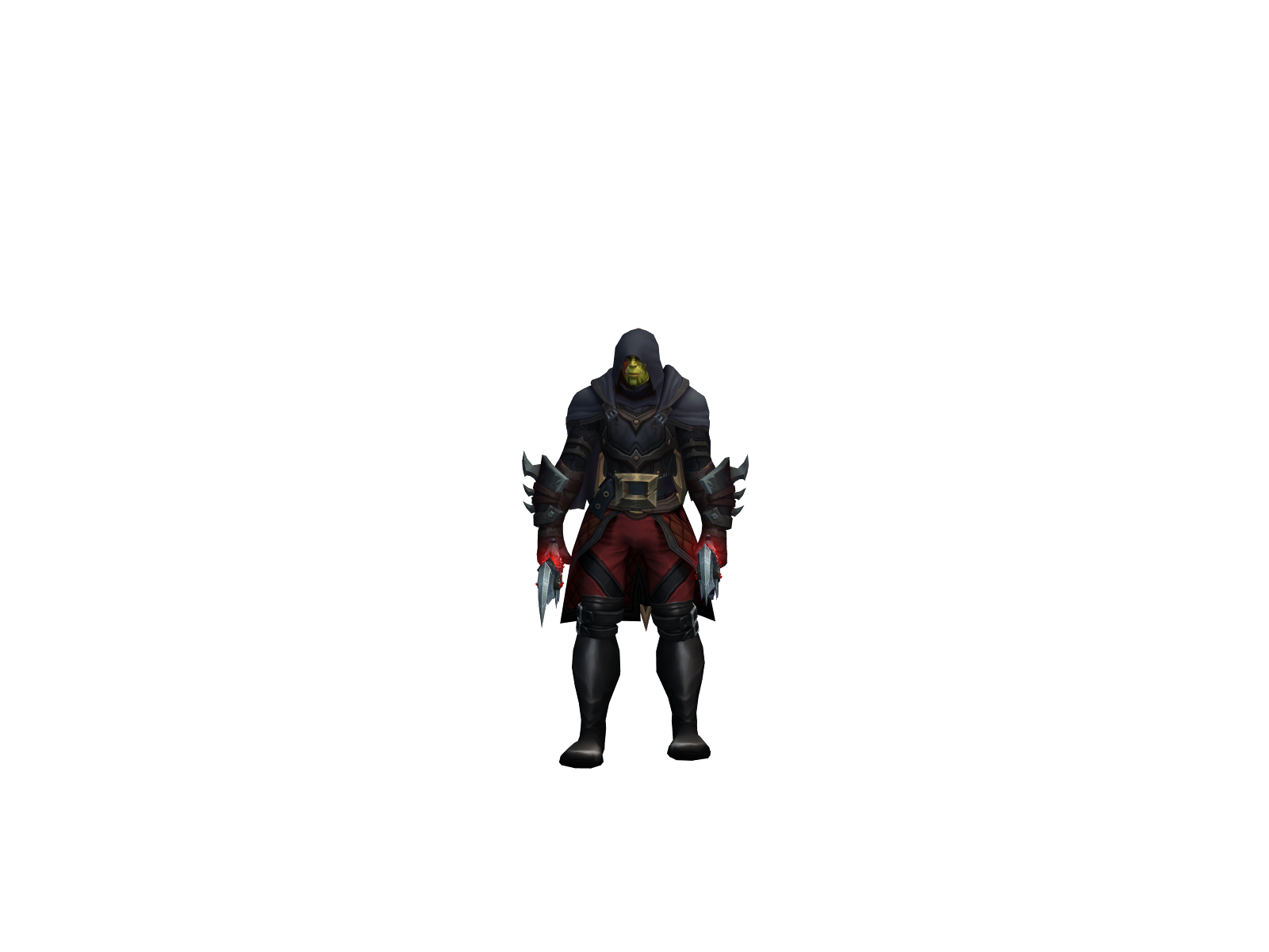 Goodbyyee 3D character render