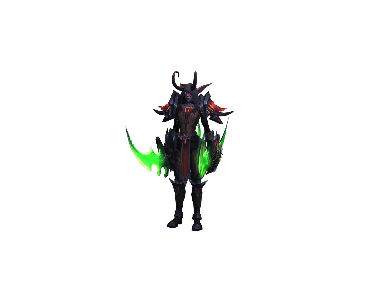 Lostflame 3D character render