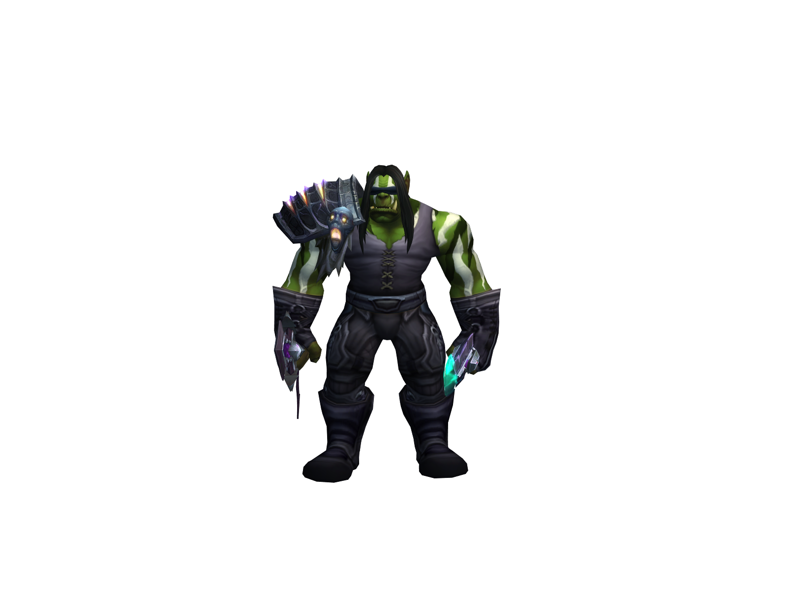 Shaevv 3D character render