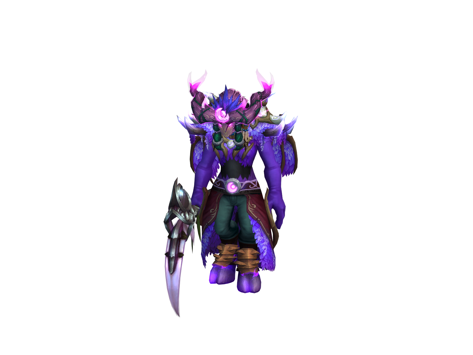 Mothy 3D character render