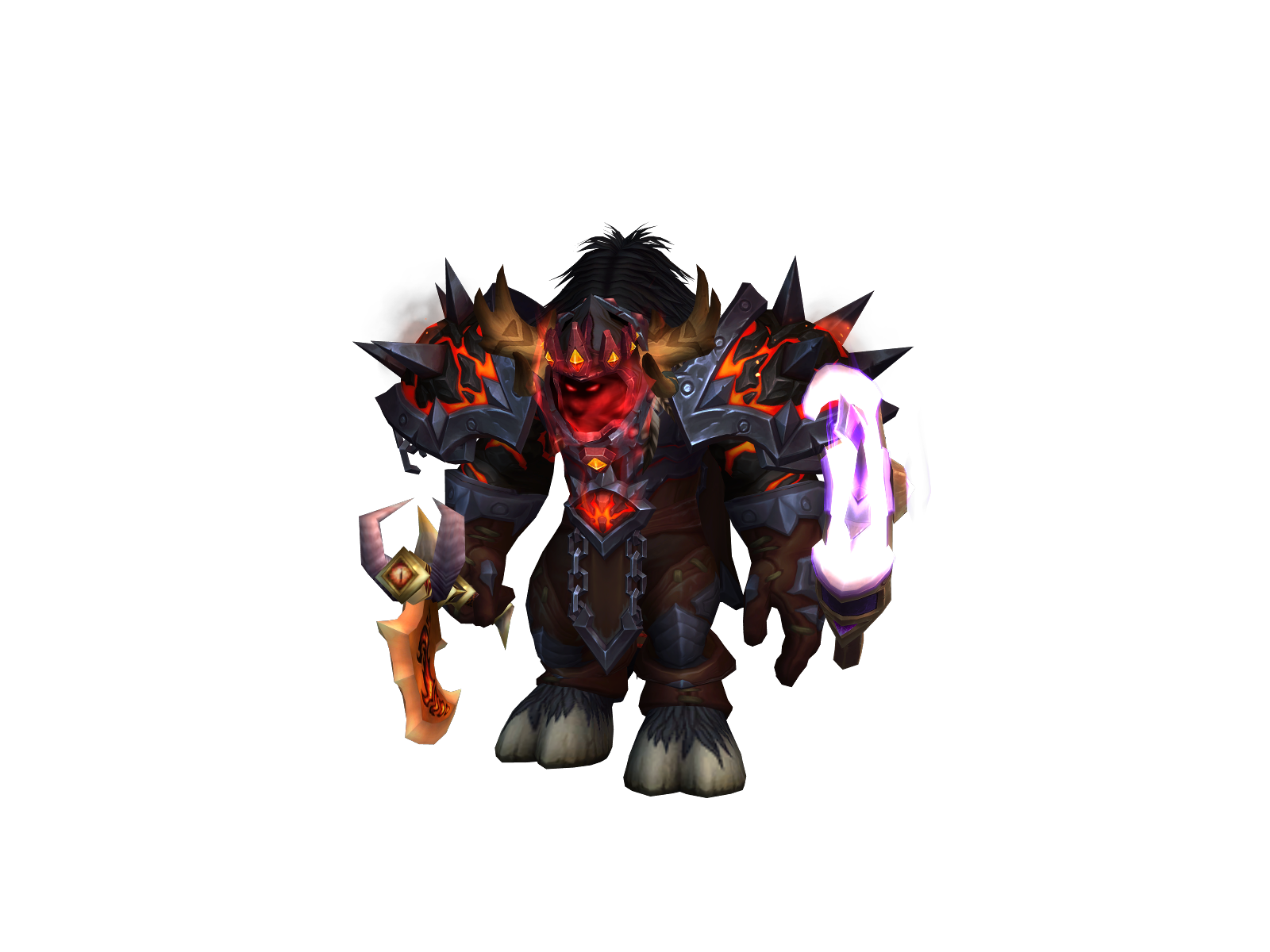Taurat 3D character render