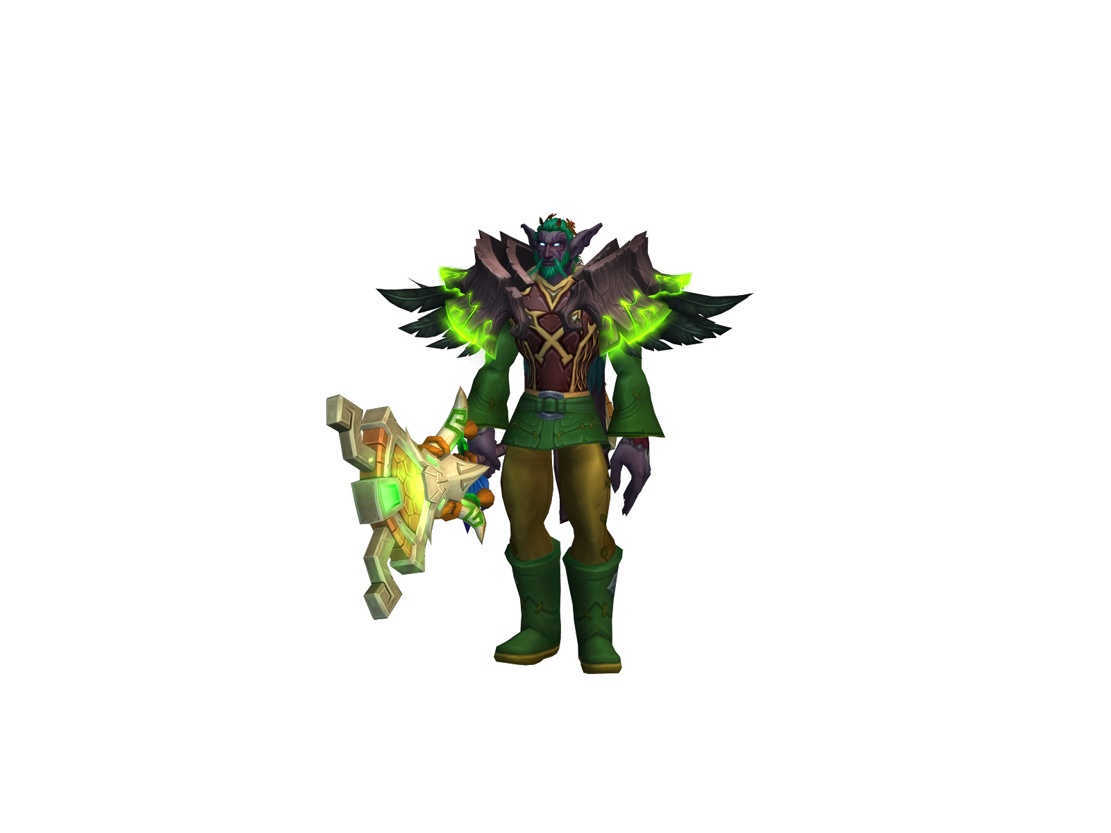 Aafreet 3D character render