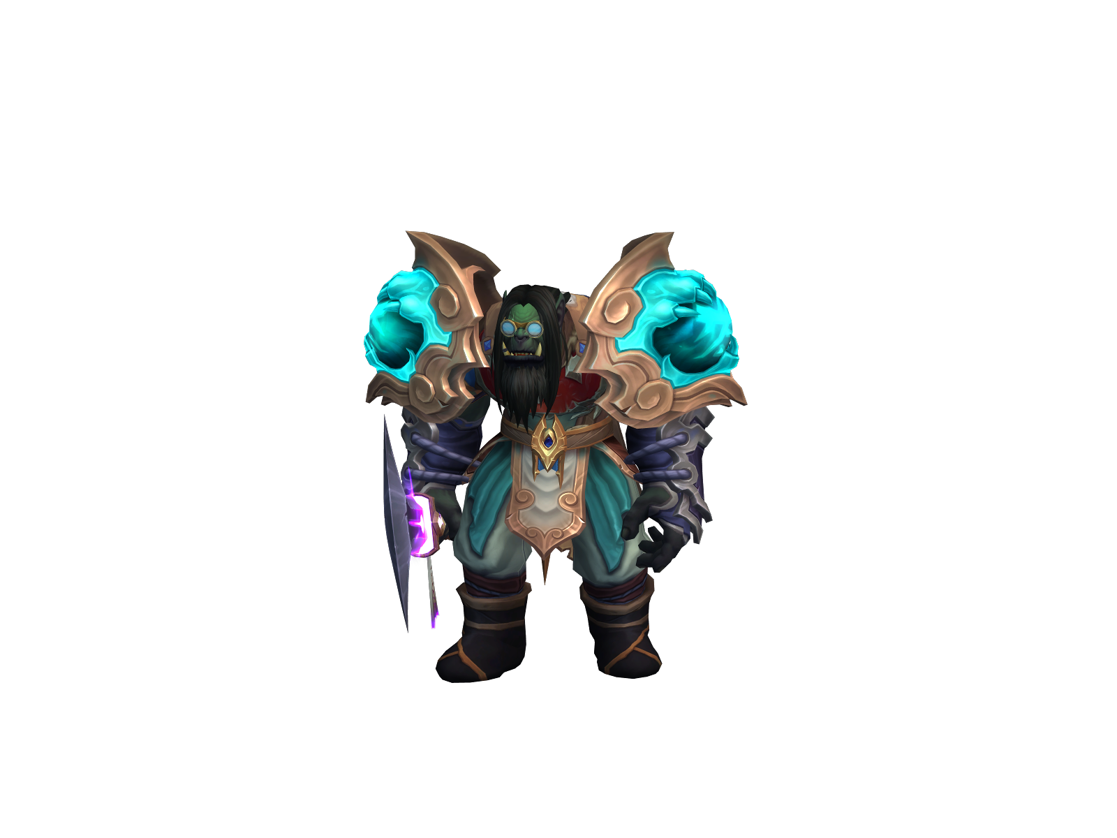 badww 3D character render