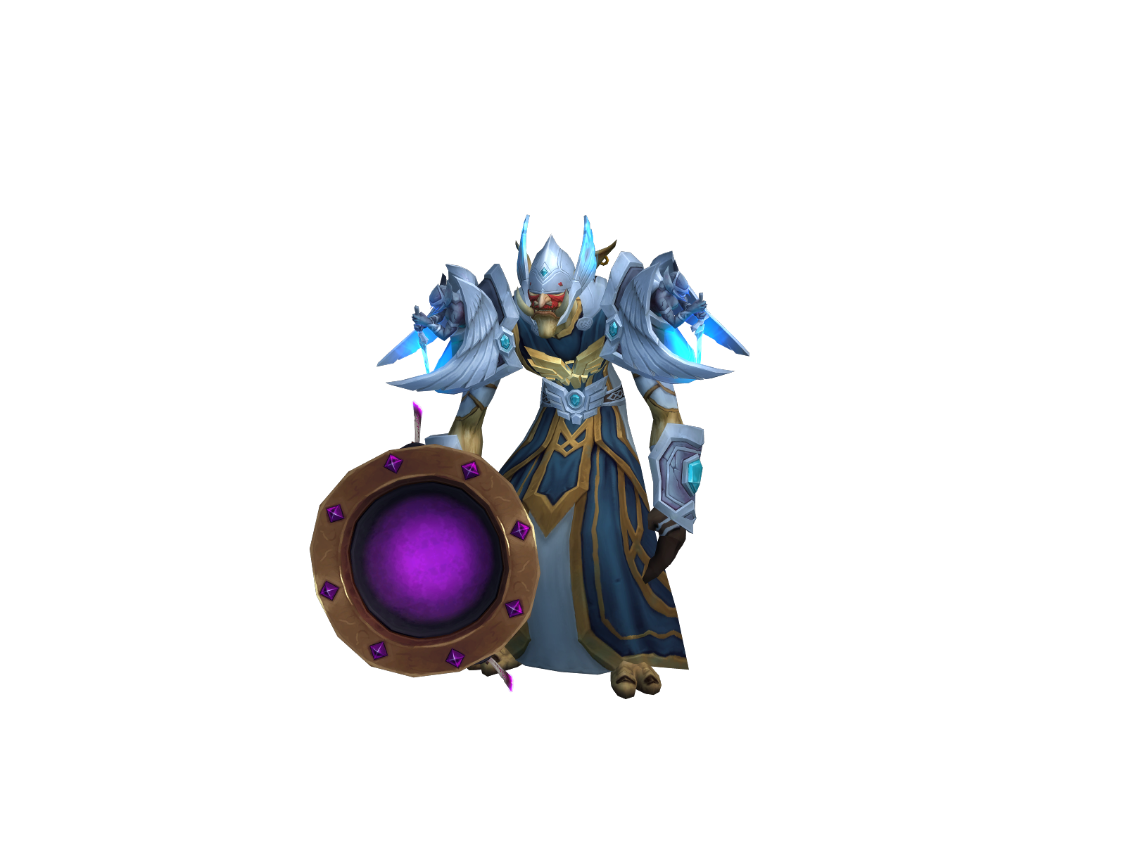 Ðemacia 3D character render