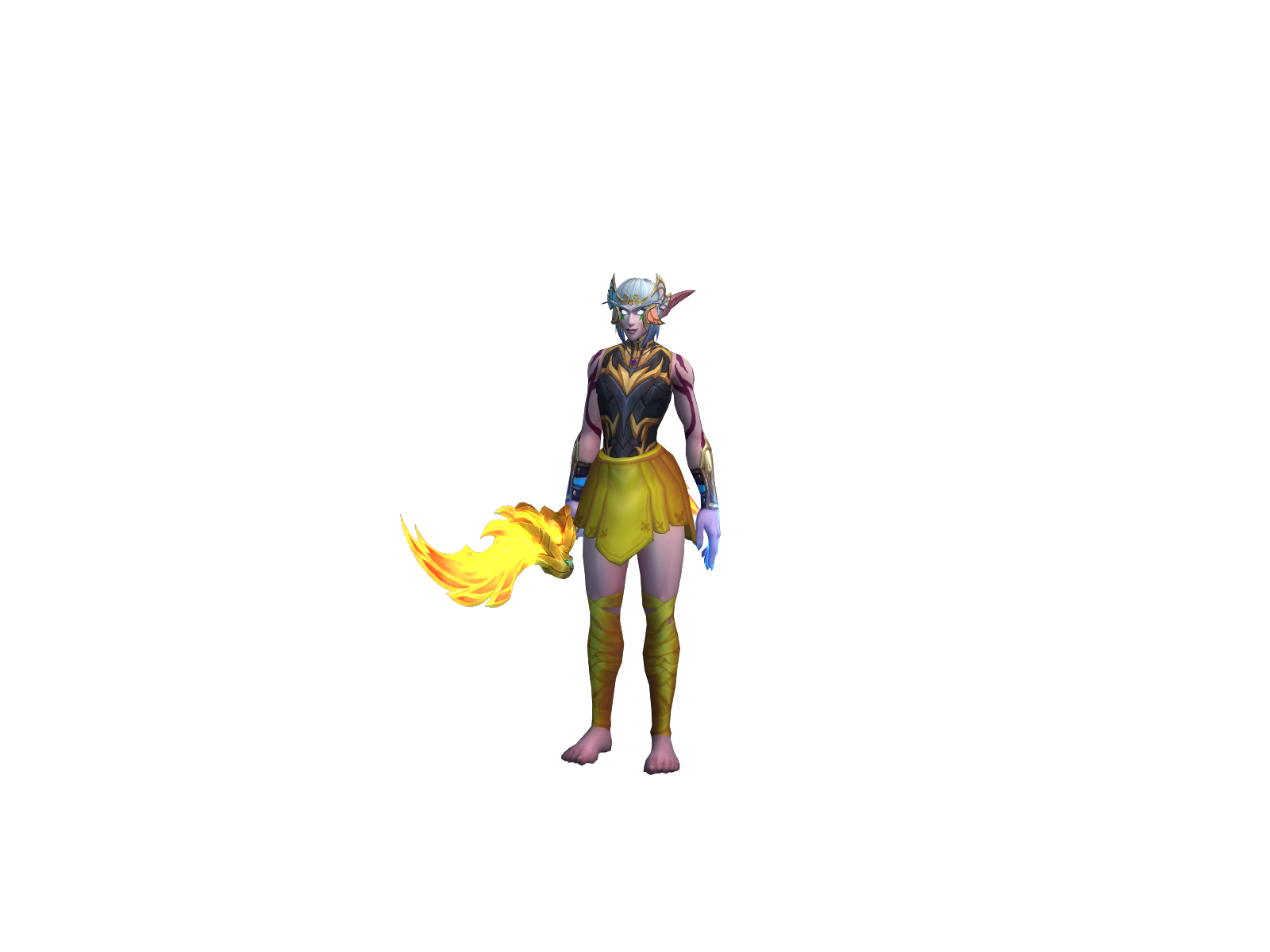 Qivii 3D character render