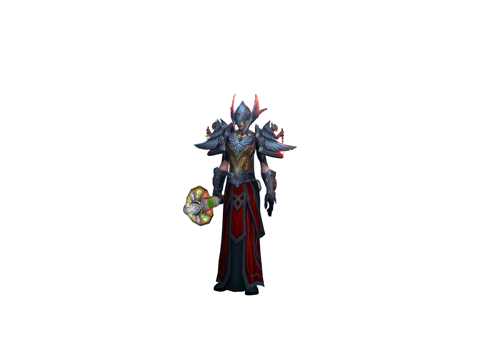 Nattyp 3D character render