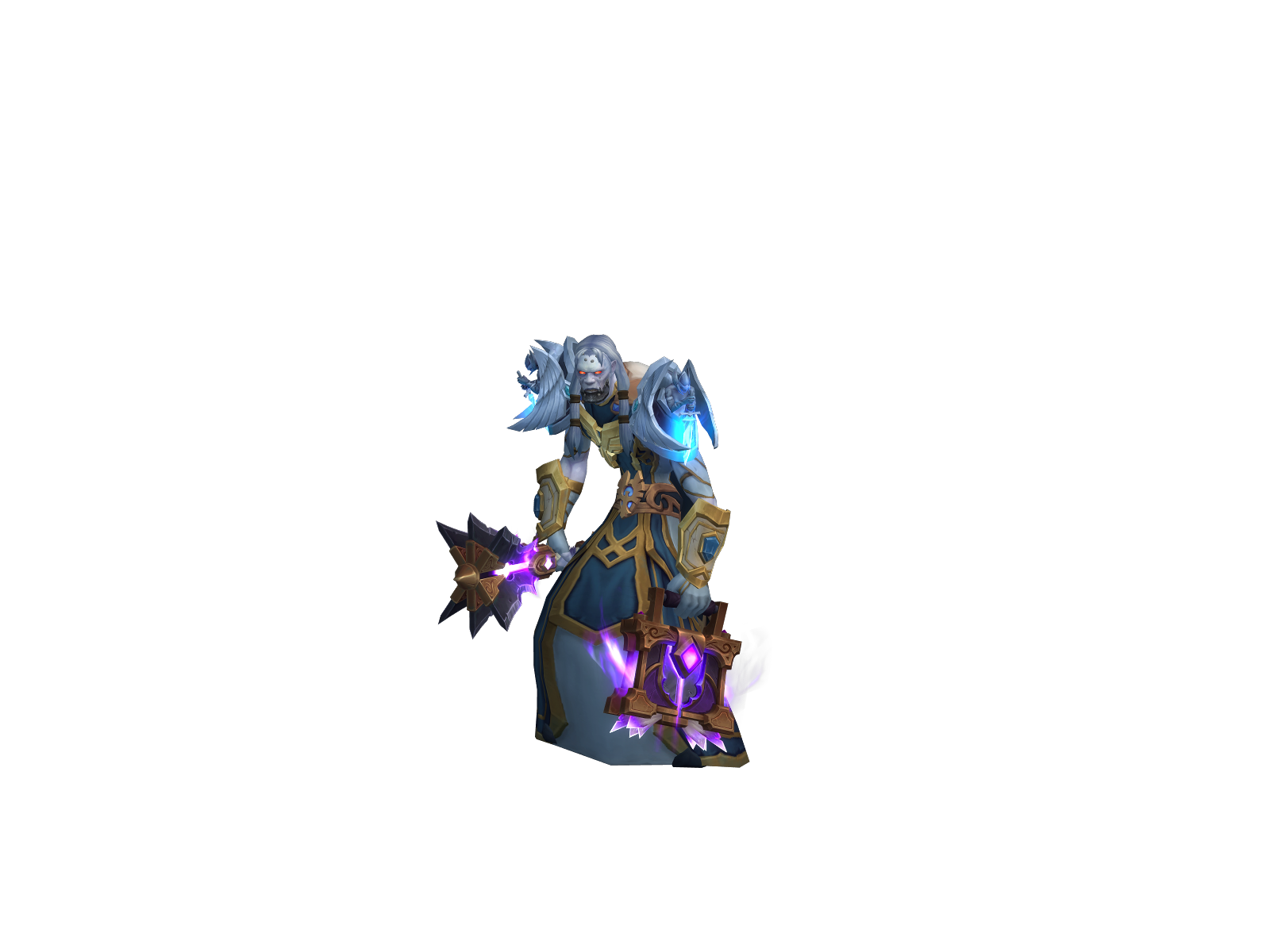 Zakajinz 3D character render