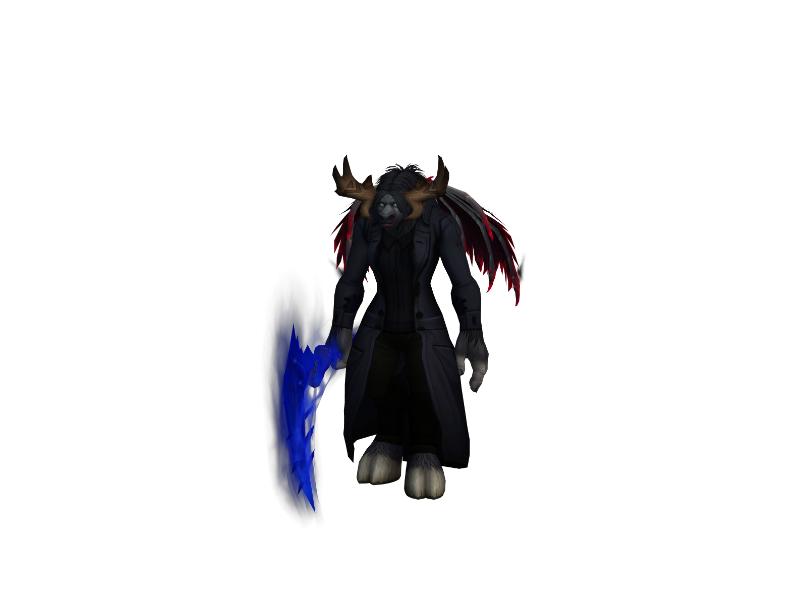 pÿrøblâst 3D character render