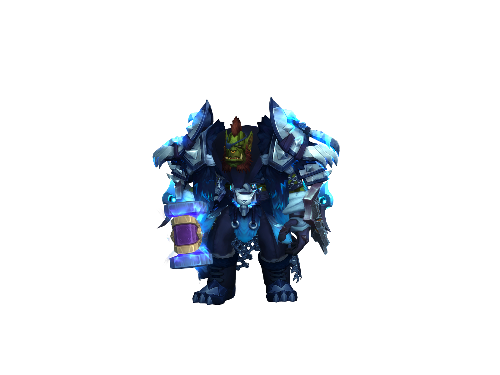 Voltzman 3D character render