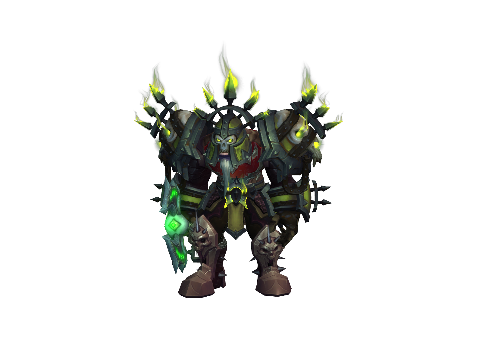 Saurfangg 3D character render
