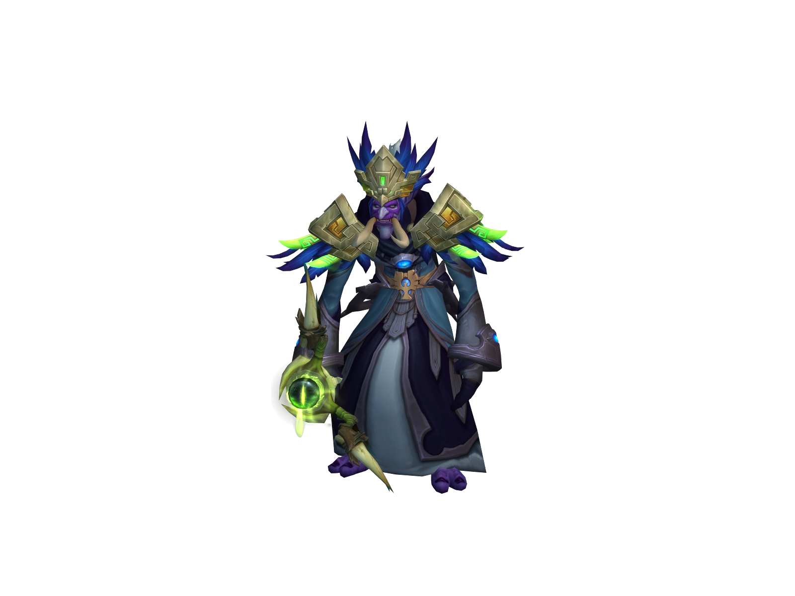 Voodoolo 3D character render