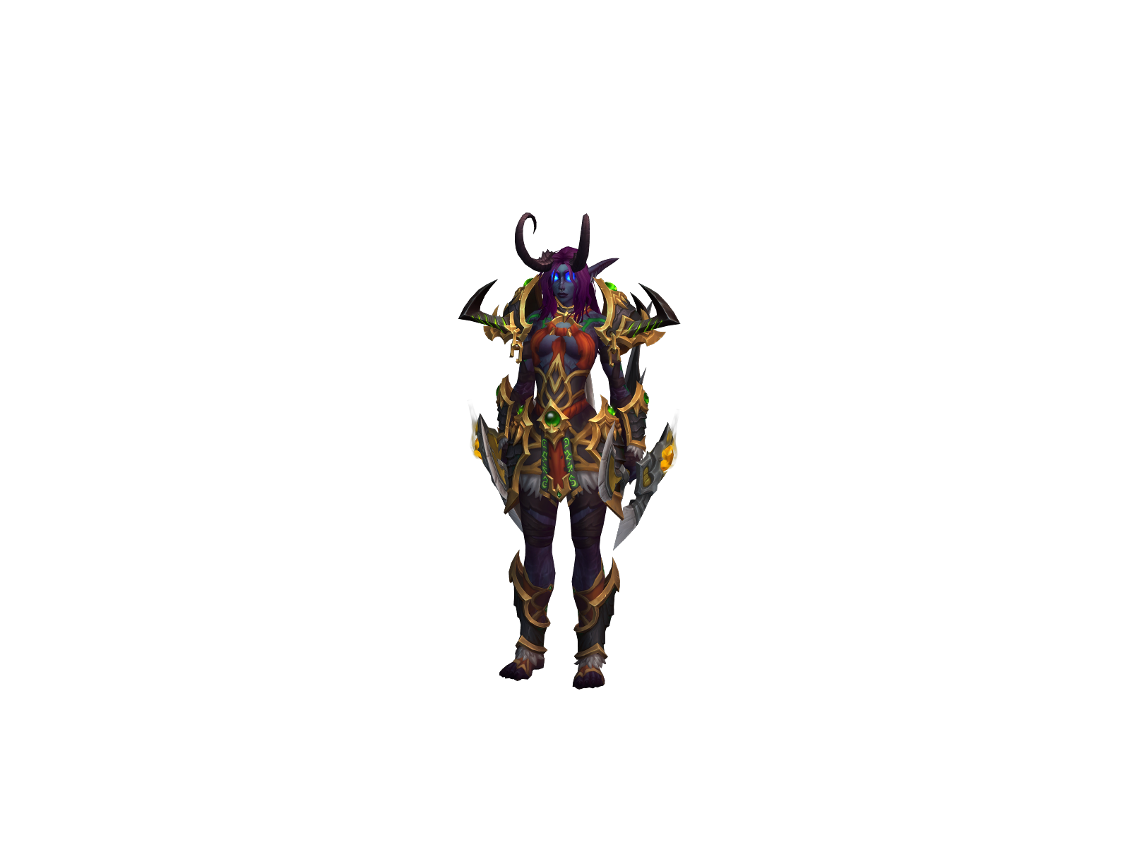 Trÿsh 3D character render