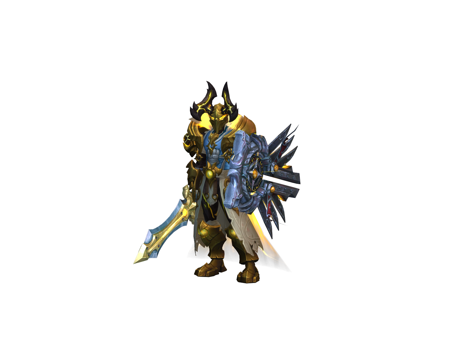 Paladinsword 3D character render