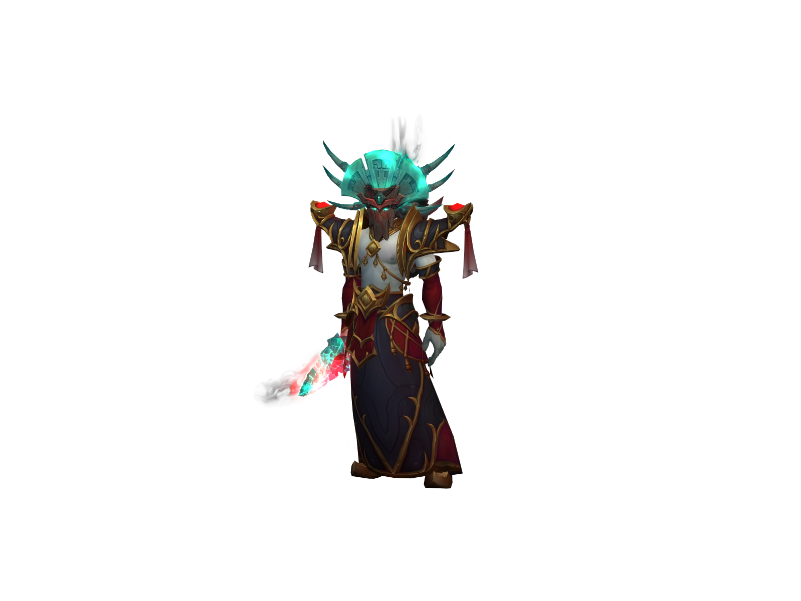 Nonflammable 3D character render