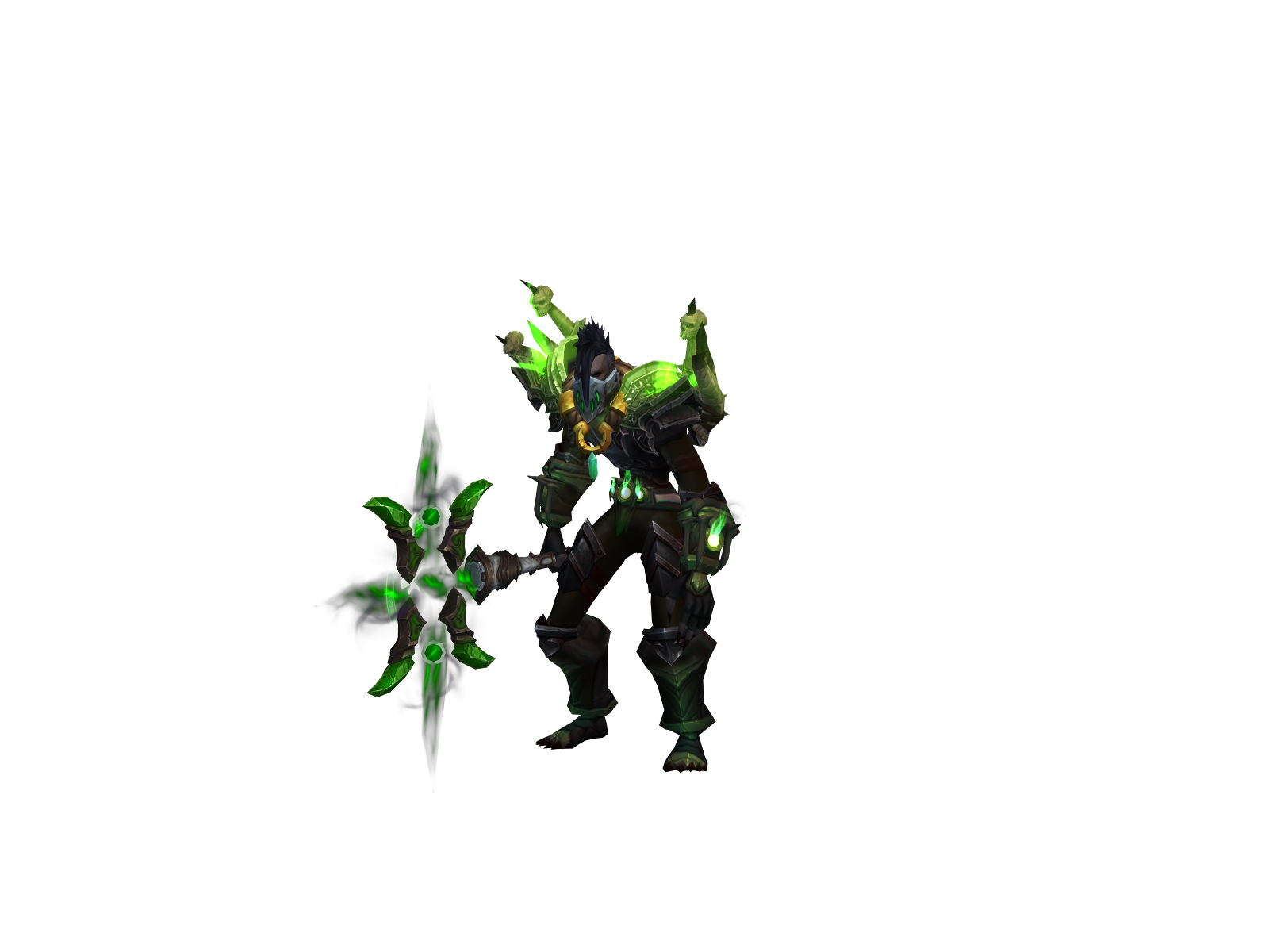 Frøzzen 3D character render