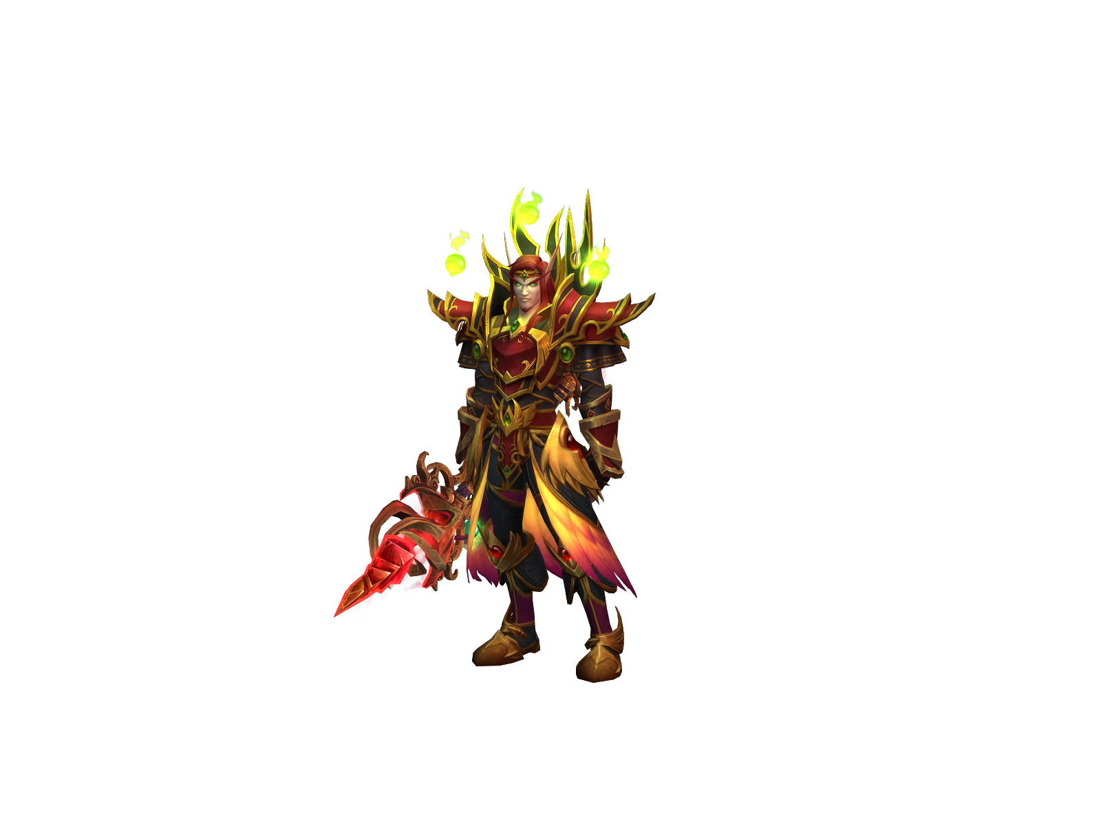 Karathir 3D character render