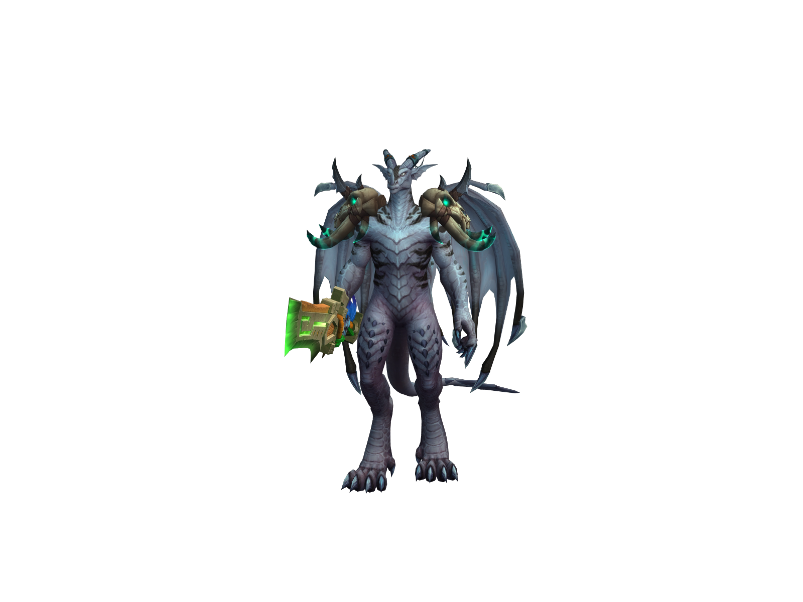 Eskamas 3D character render