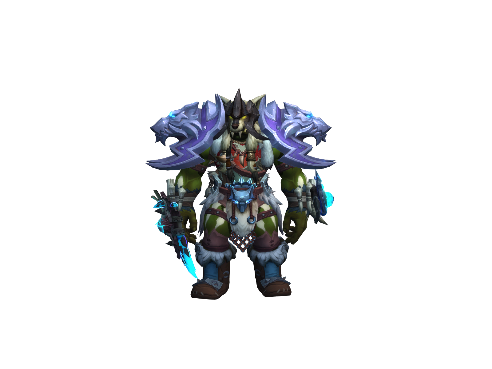 Gorgk 3D character render