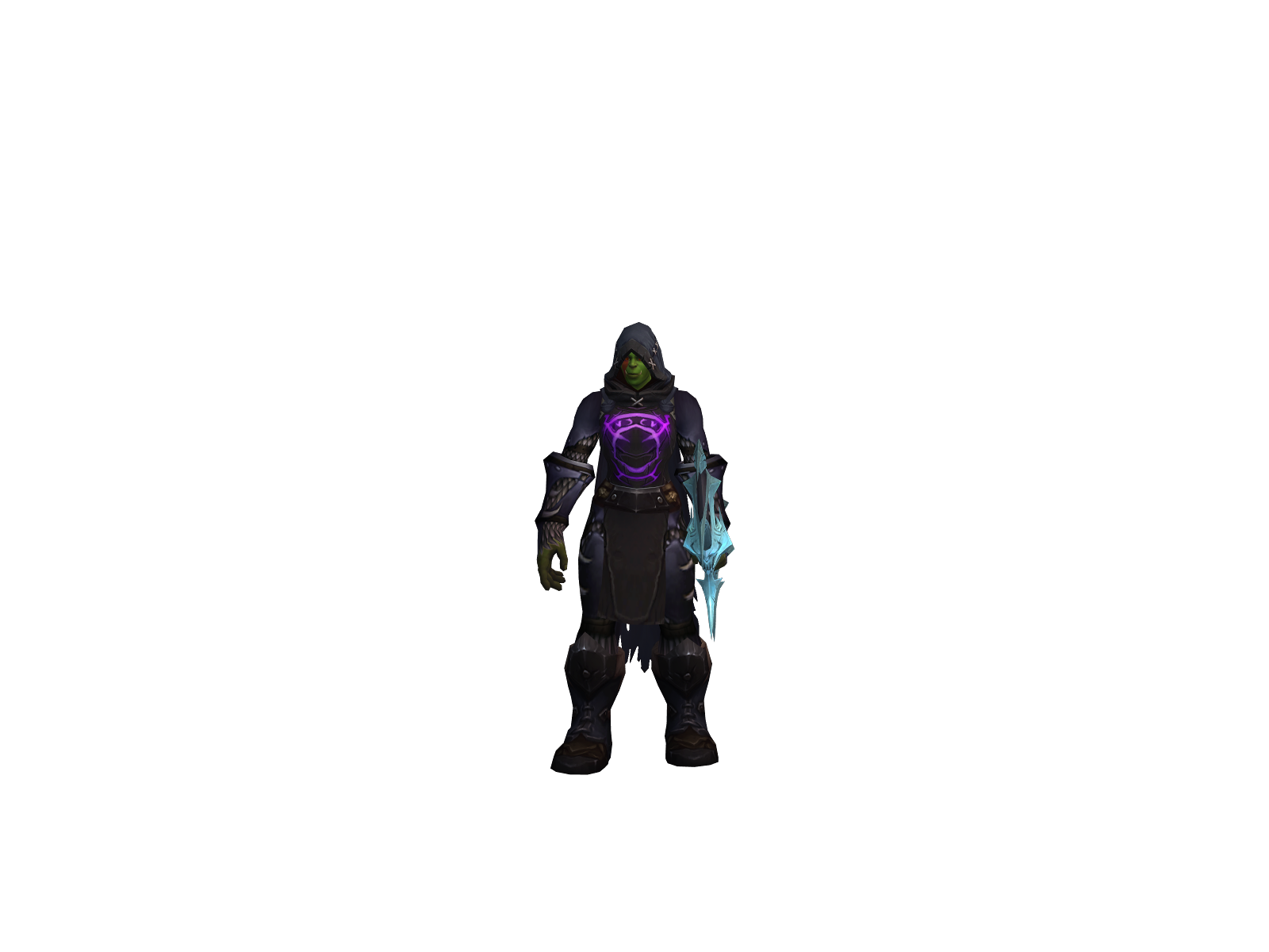 Nyxor 3D character render