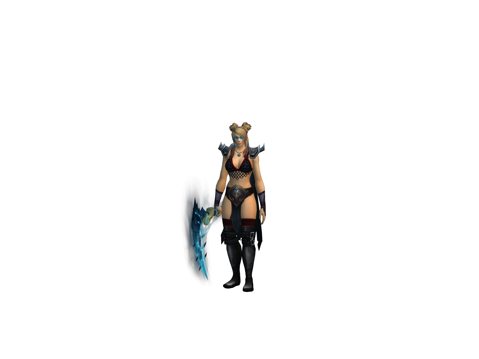 Fósty 3D character render