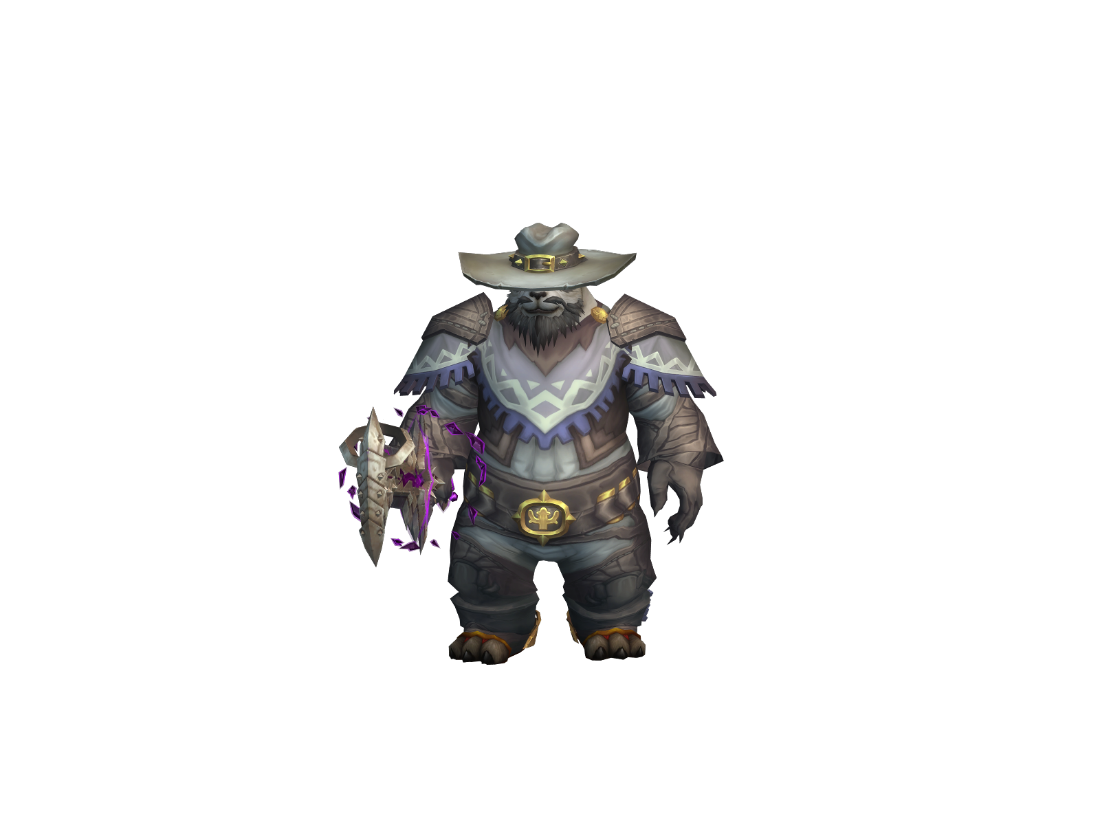 Kilzar 3D character render