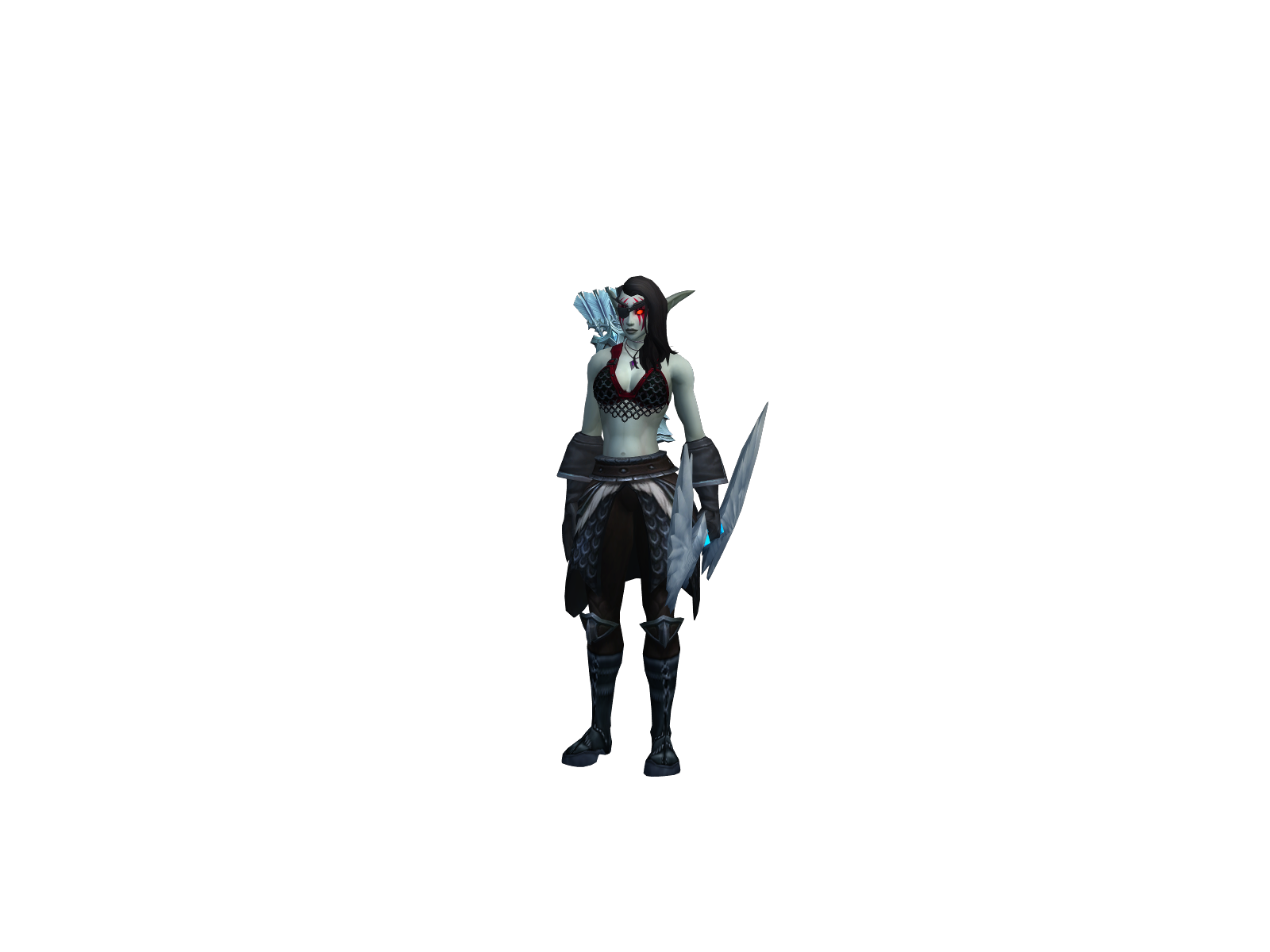 Bloodboww 3D character render