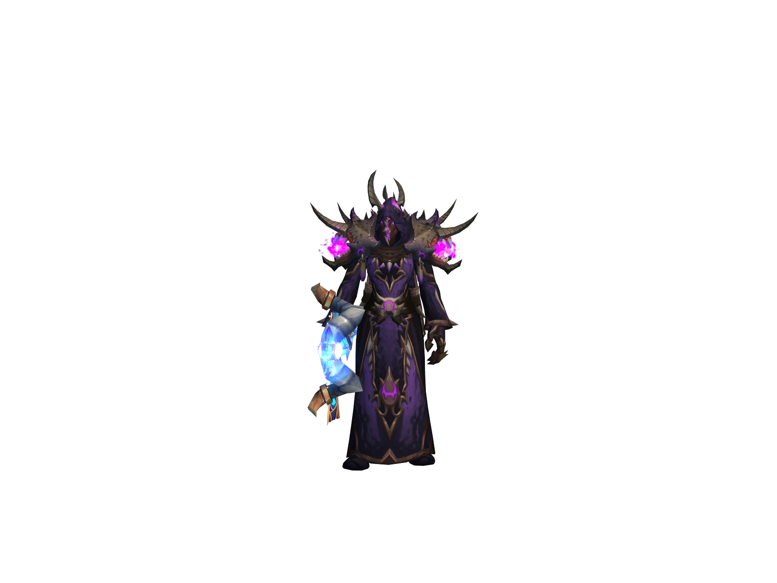 Ends 3D character render
