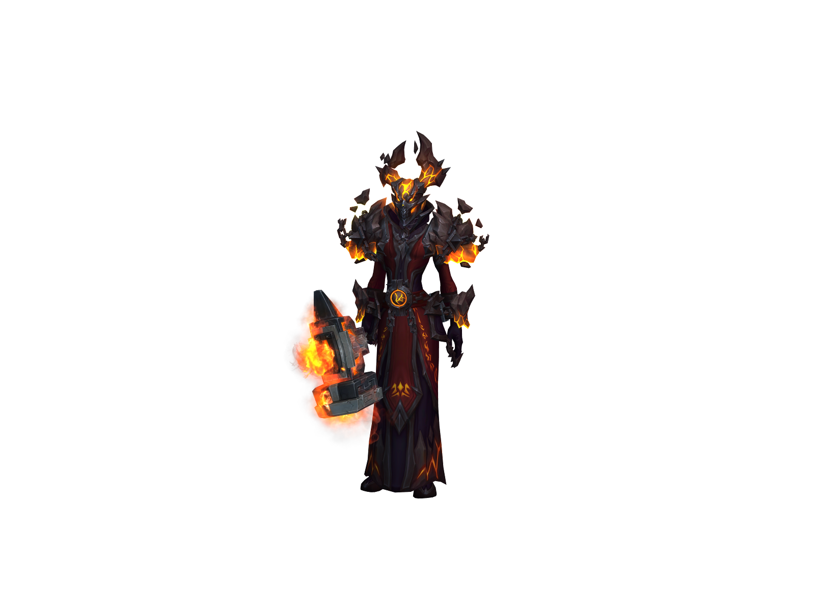 Démonicgal 3D character render