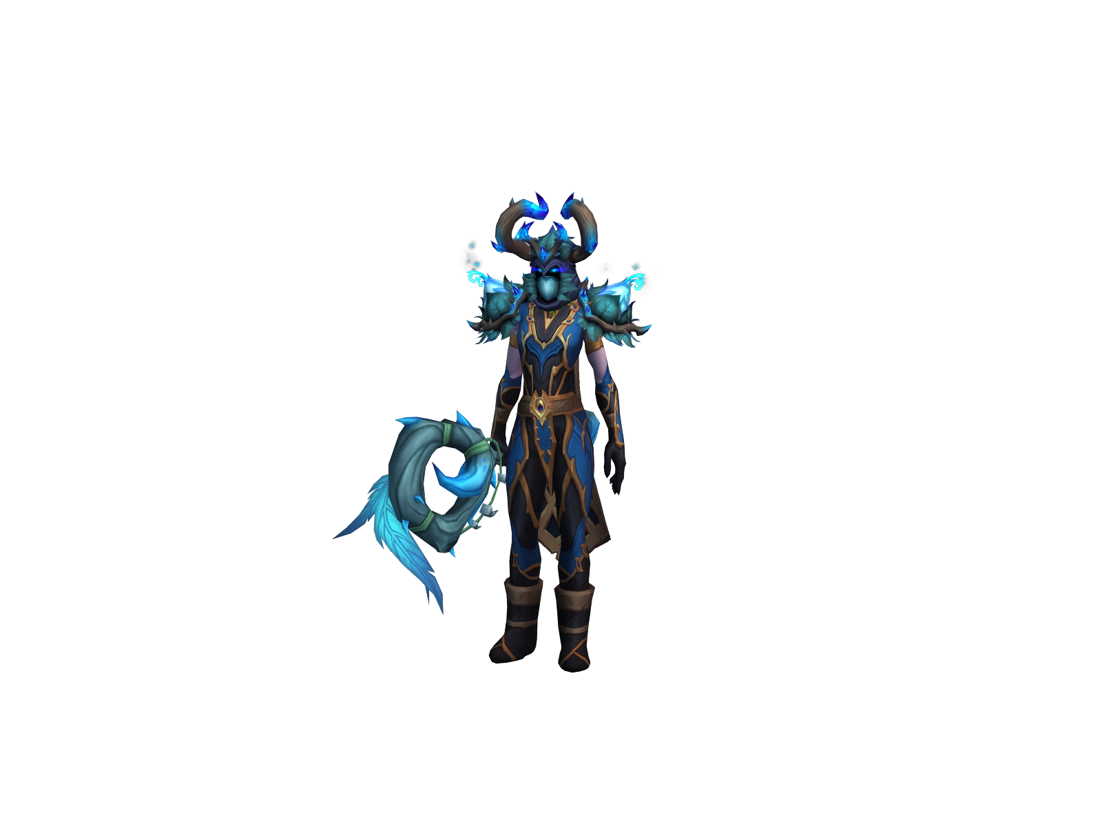 Jugu 3D character render