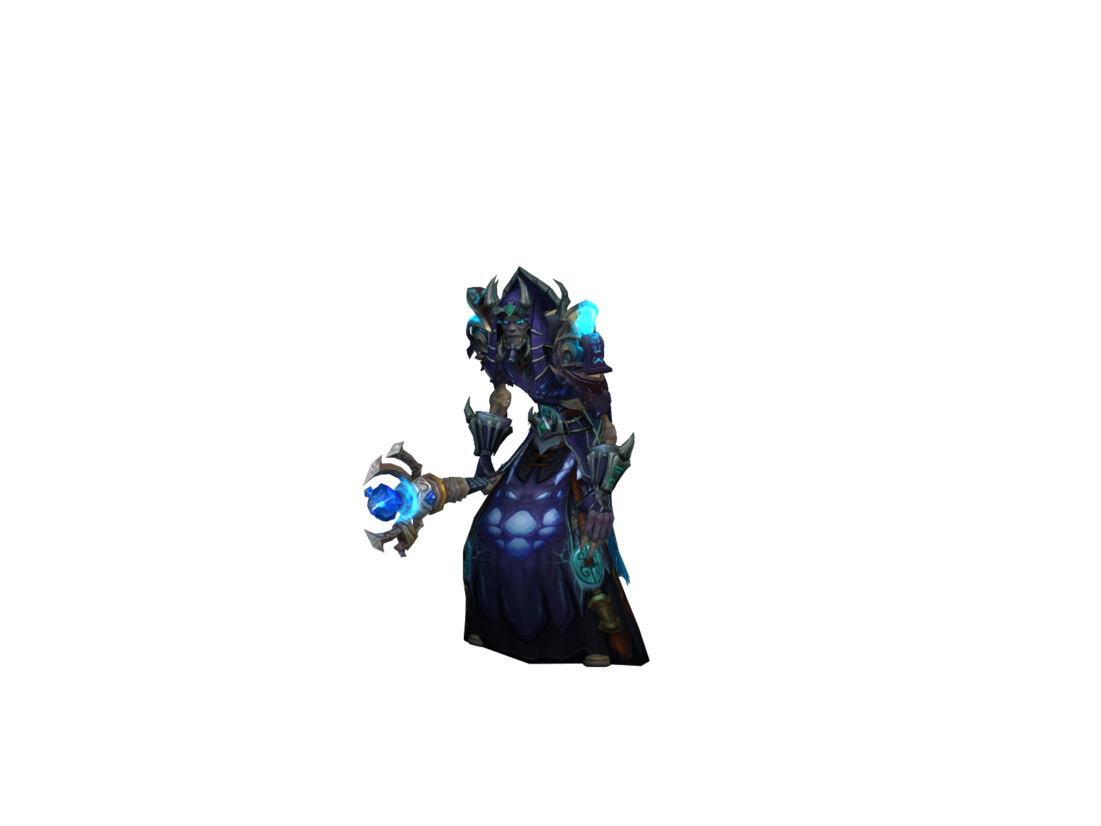 Sapiodontis 3D character render