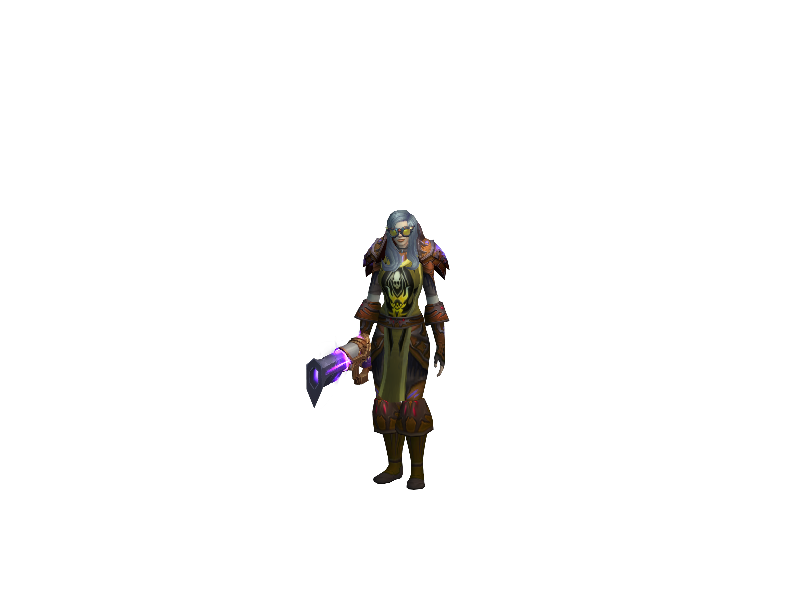 Jápu 3D character render