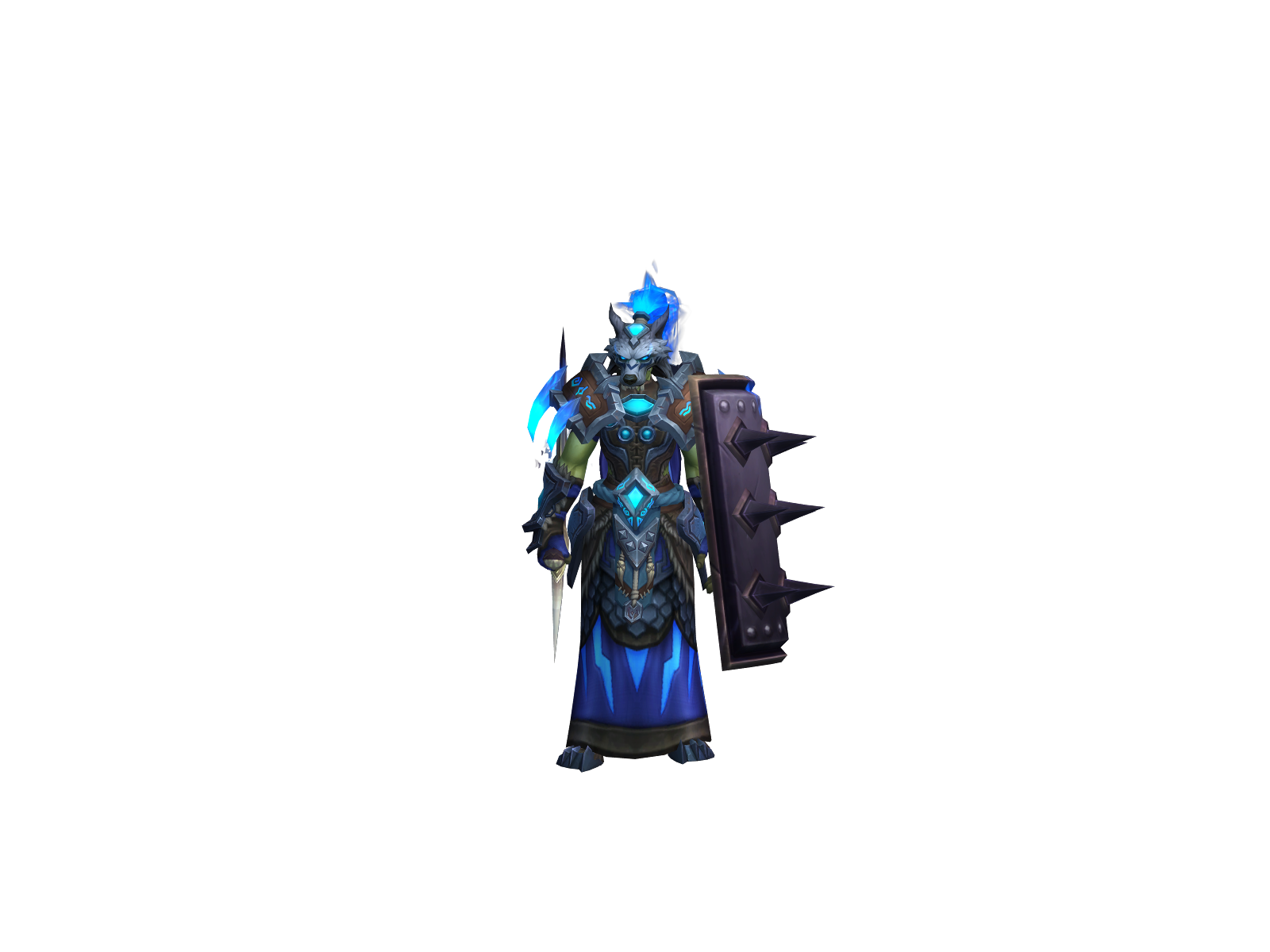 Maneggah 3D character render