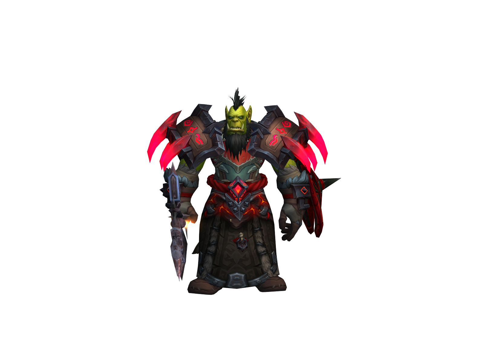 Detrox 3D character render