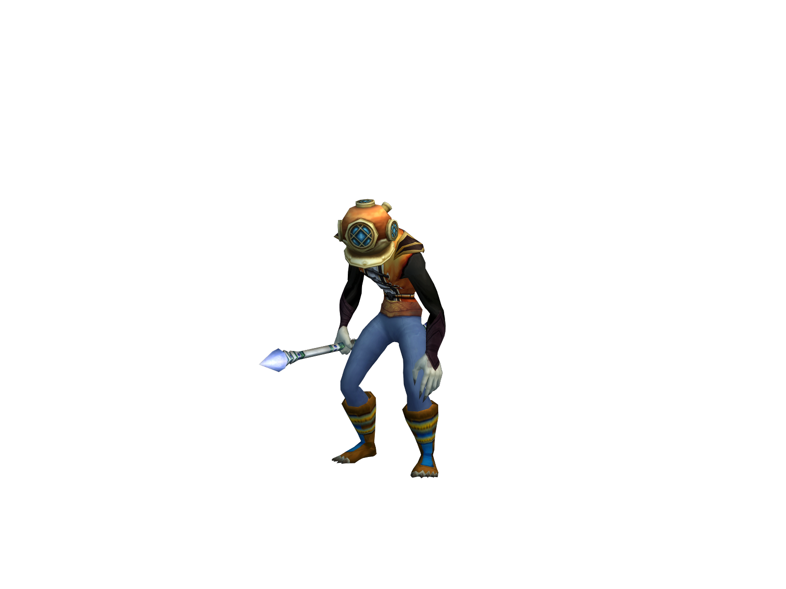 hippolytee 3D character render