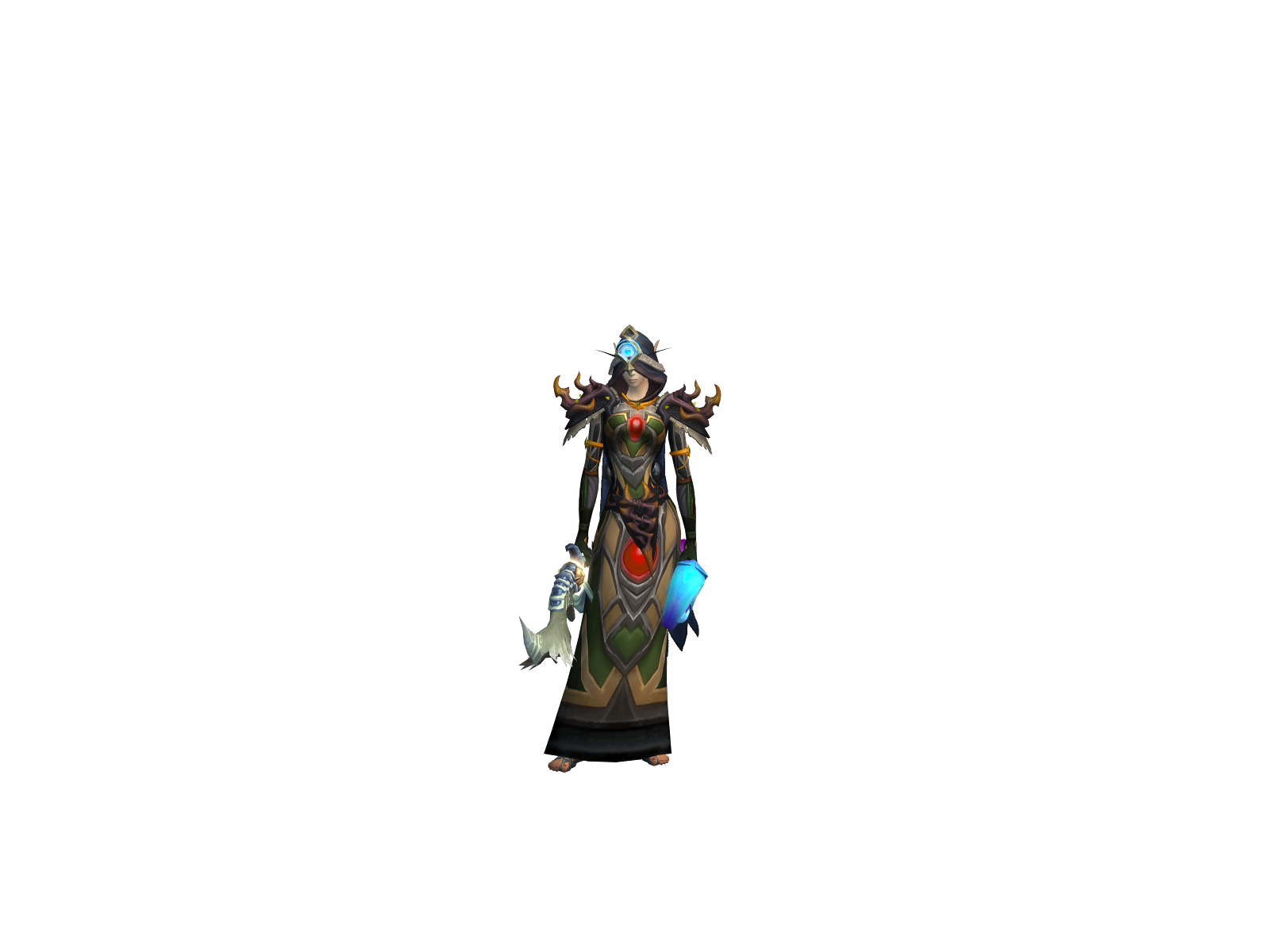 zablouud 3D character render