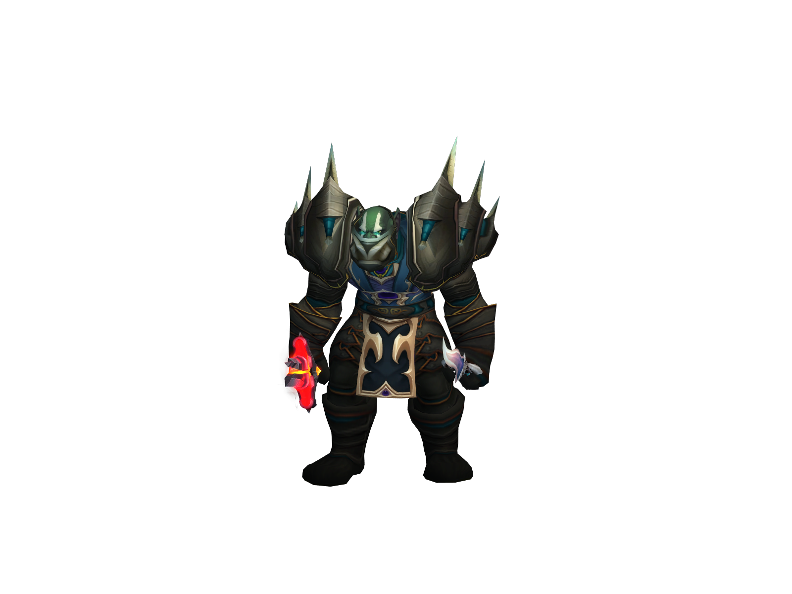 Obú 3D character render