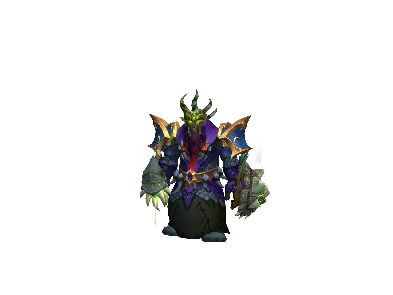 Kogaion 3D character render