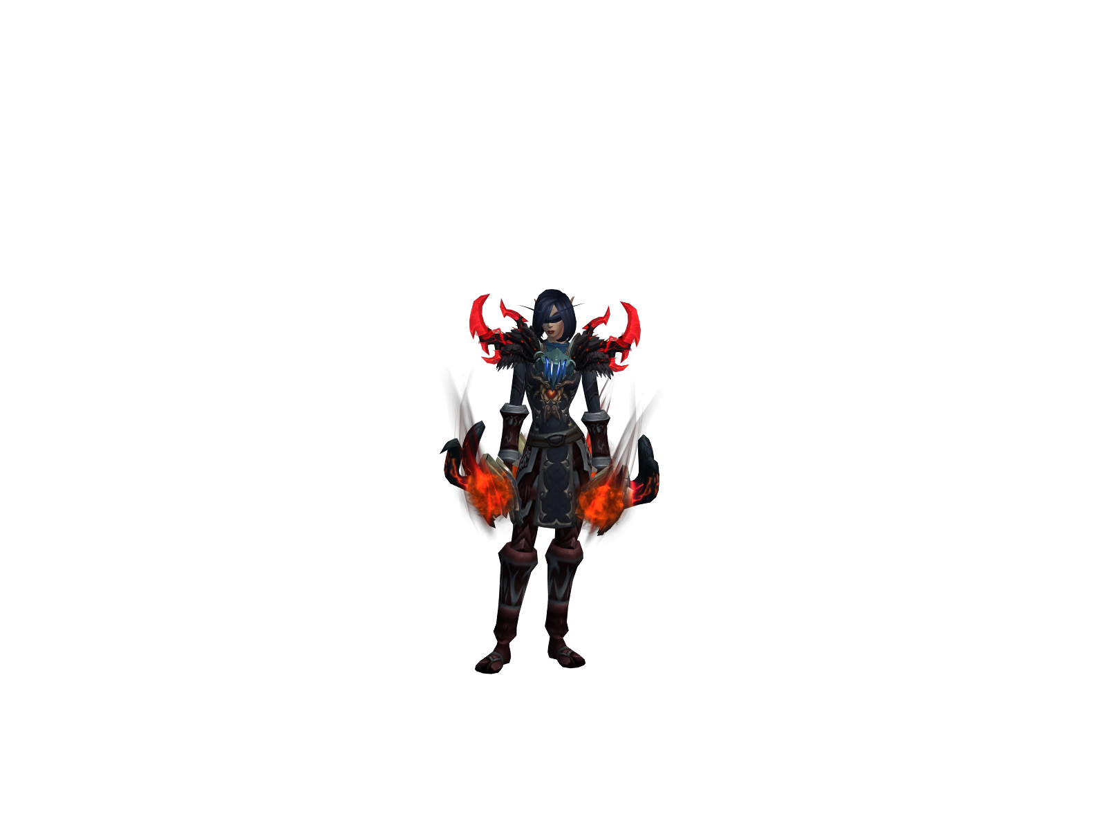 Zenadari 3D character render
