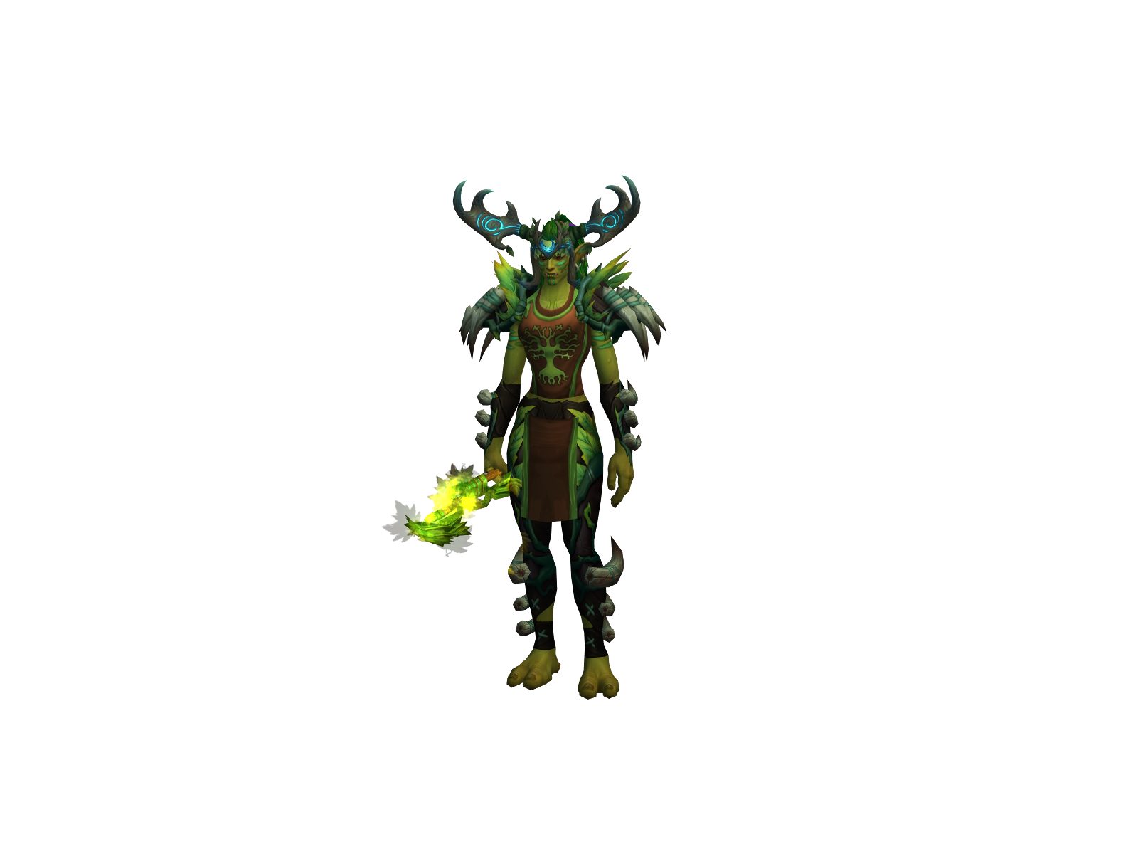 Naturalforce 3D character render