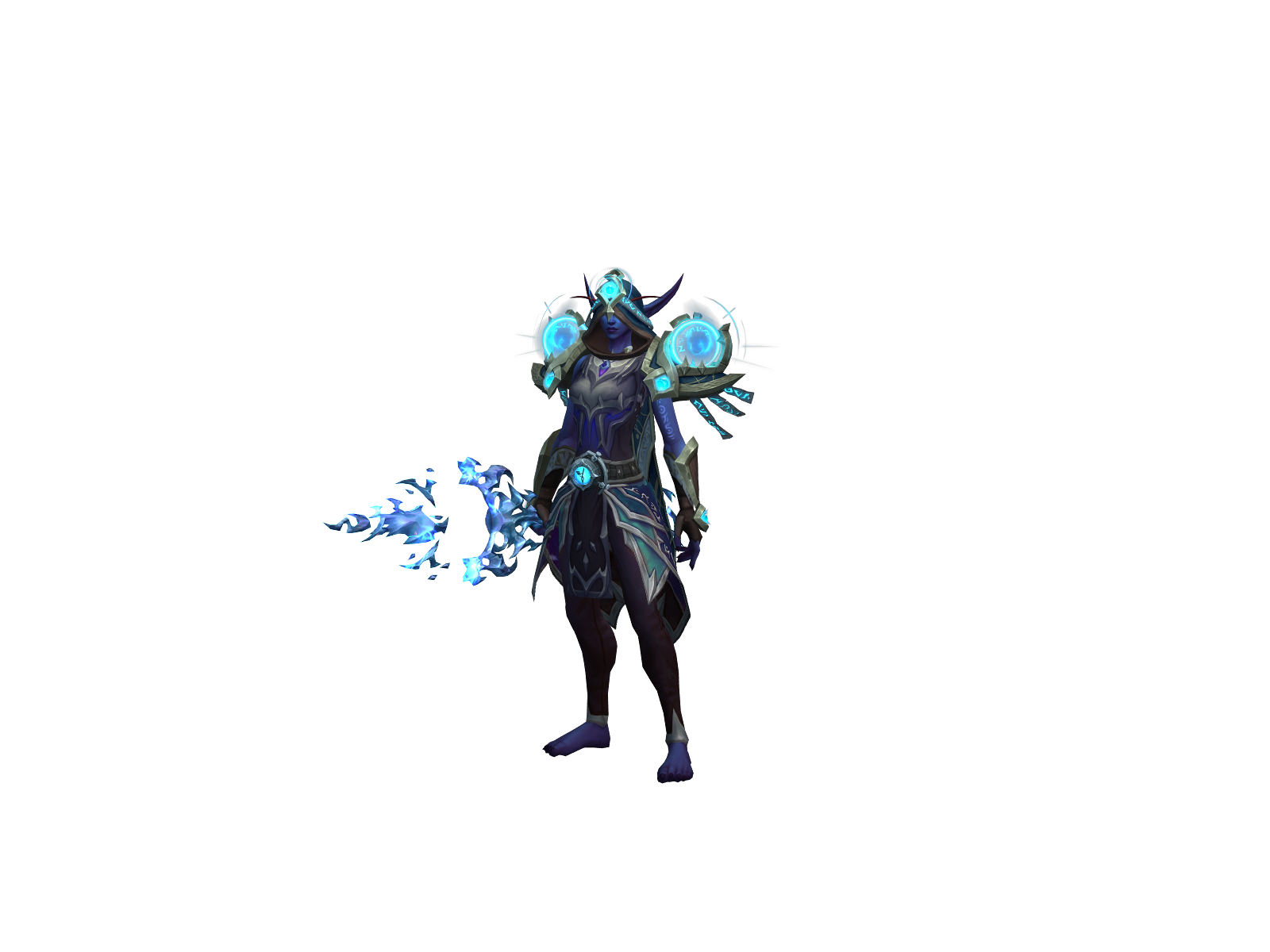 Veneril 3D character render