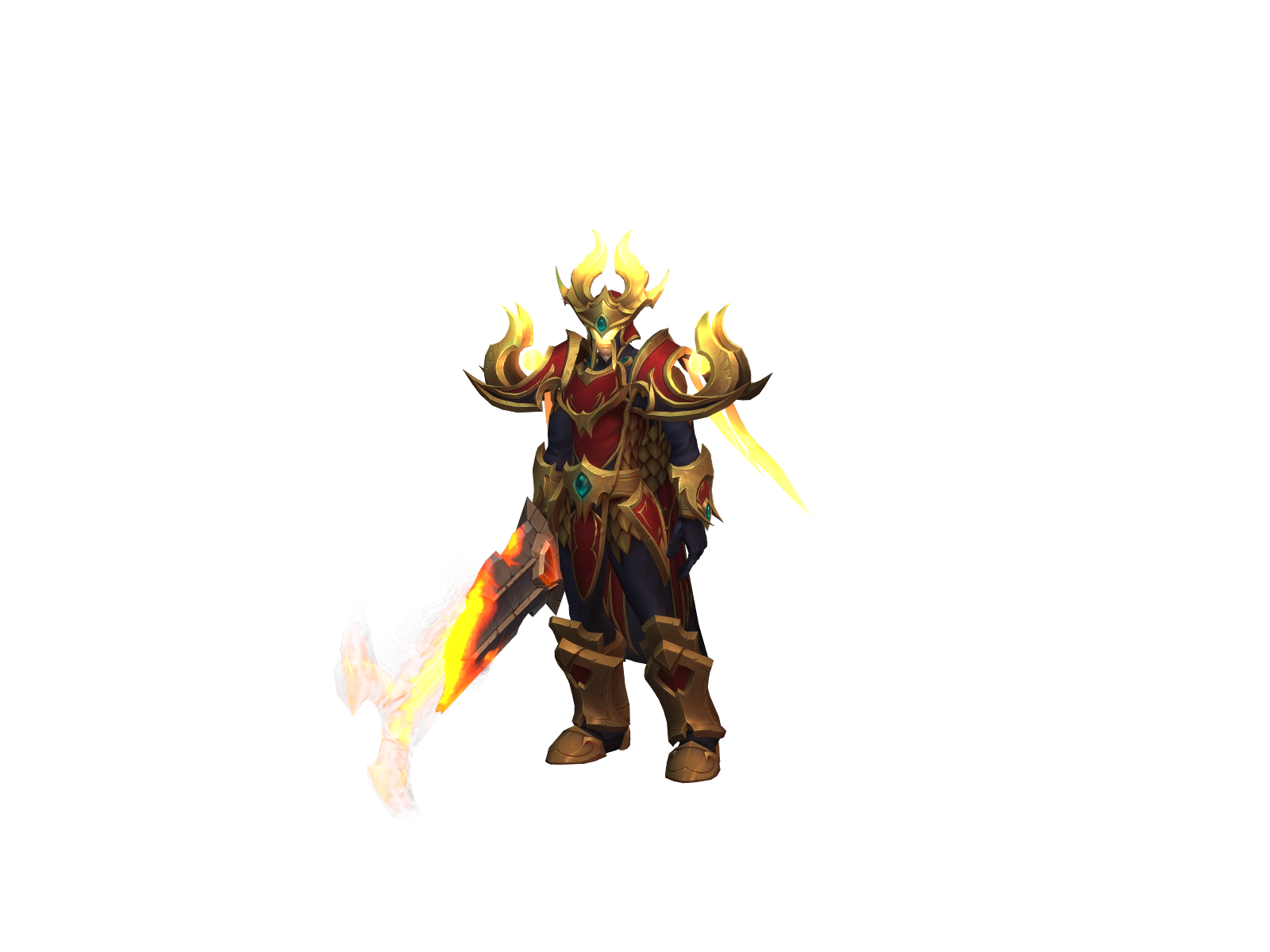 Rèngoku 3D character render