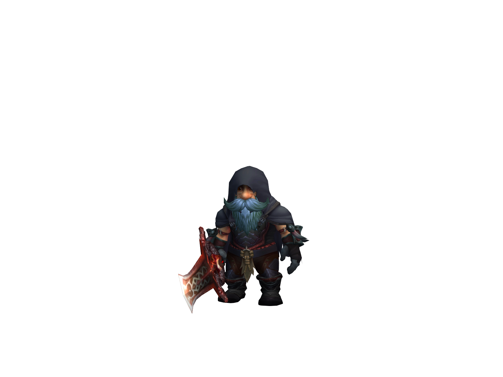 Cârlito 3D character render