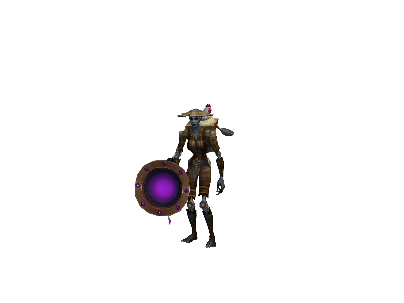 Níap 3D character render